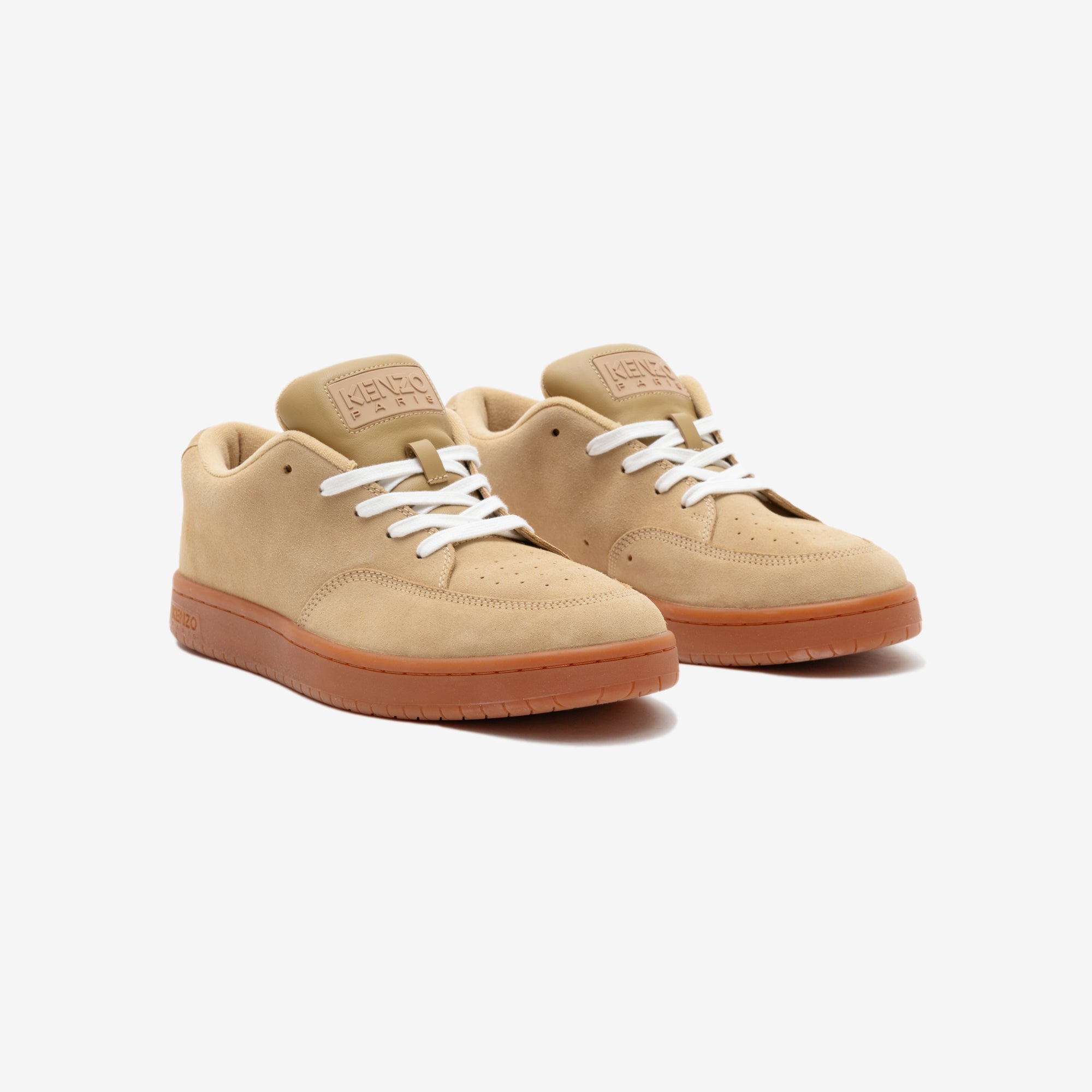 Kenzo Kenzo Skate Low Top Sneakers Dark Camel - 1