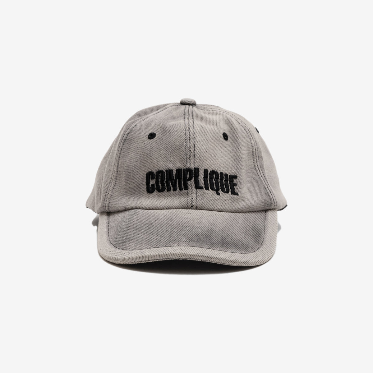 Mens Juun.J Hat - Washed Denim Ball Cap in Ivory