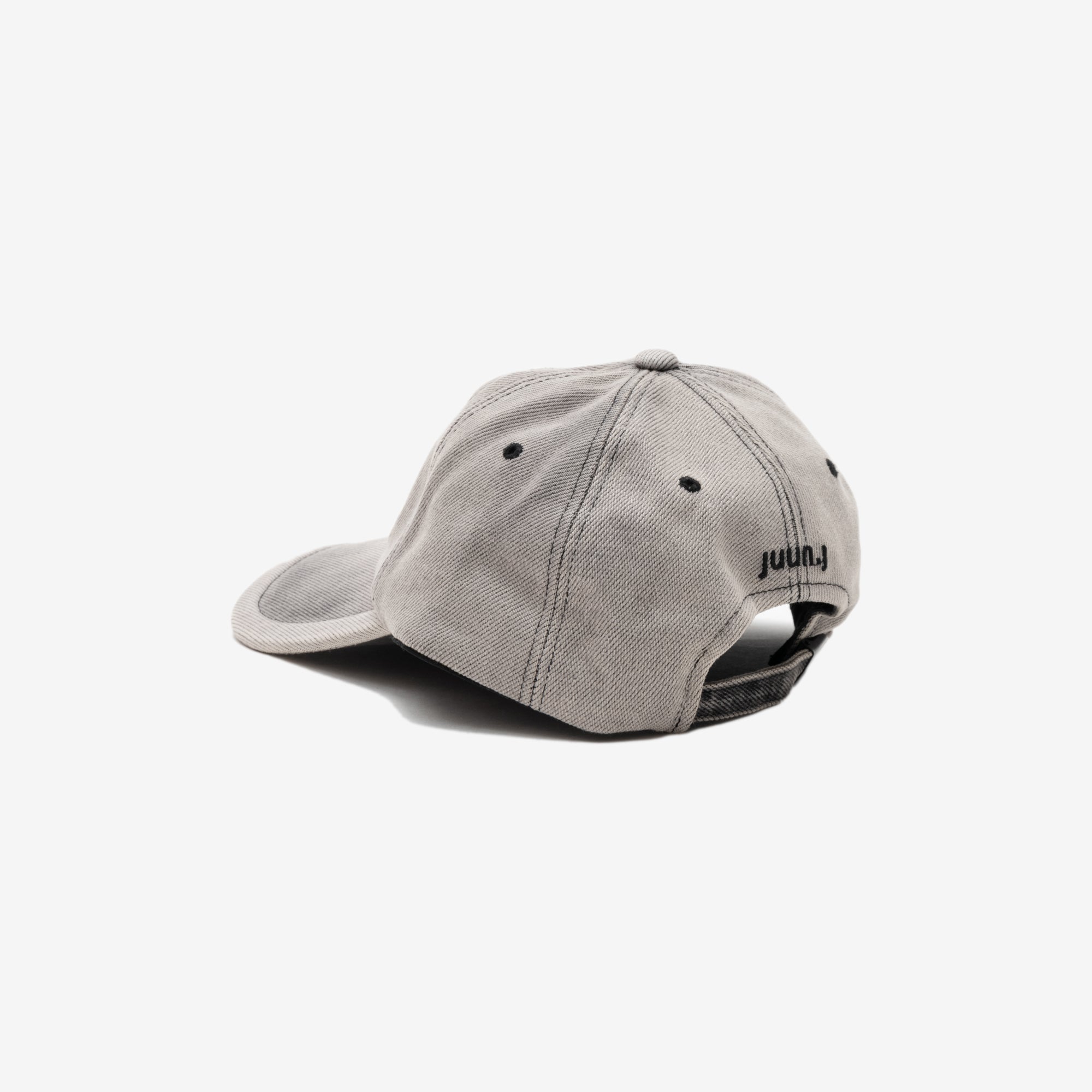 Juun.J Washed Denim Ball Cap Ivory - 3