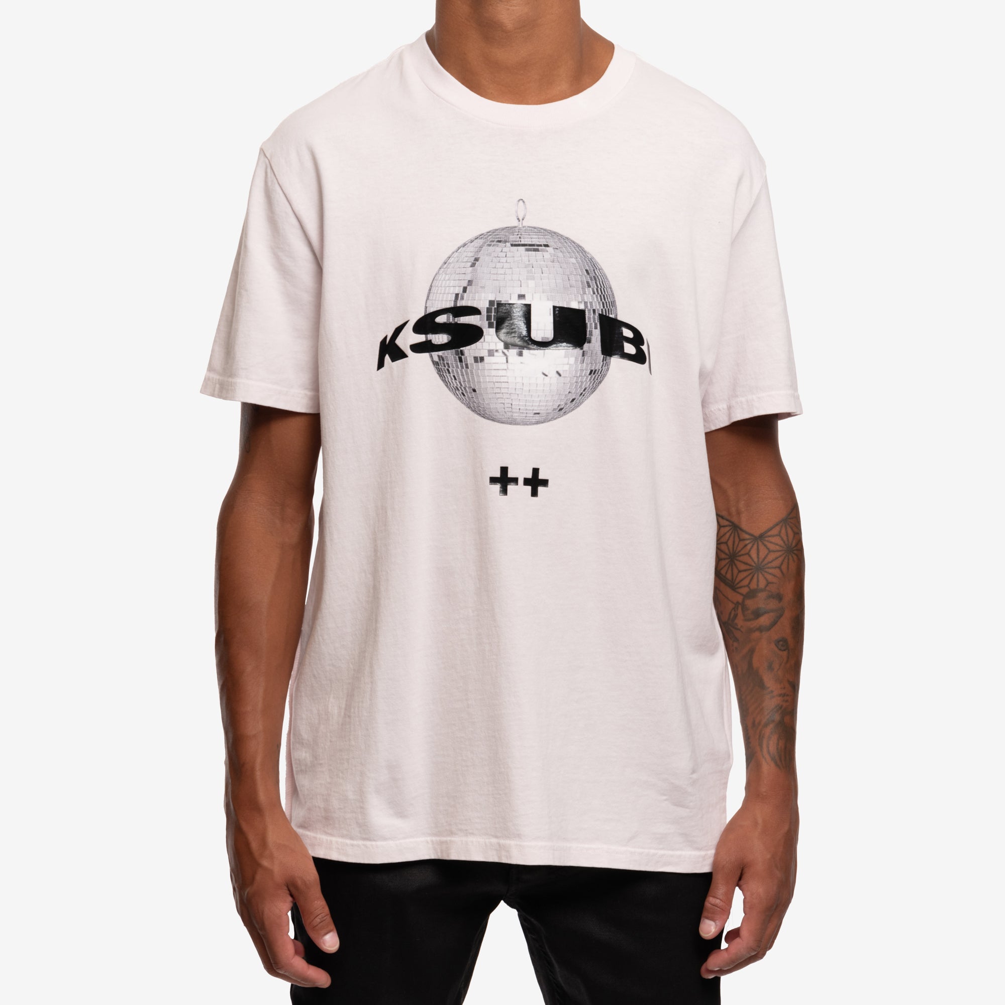 Ksubi Disco Kash T-Shirt Pink - 1