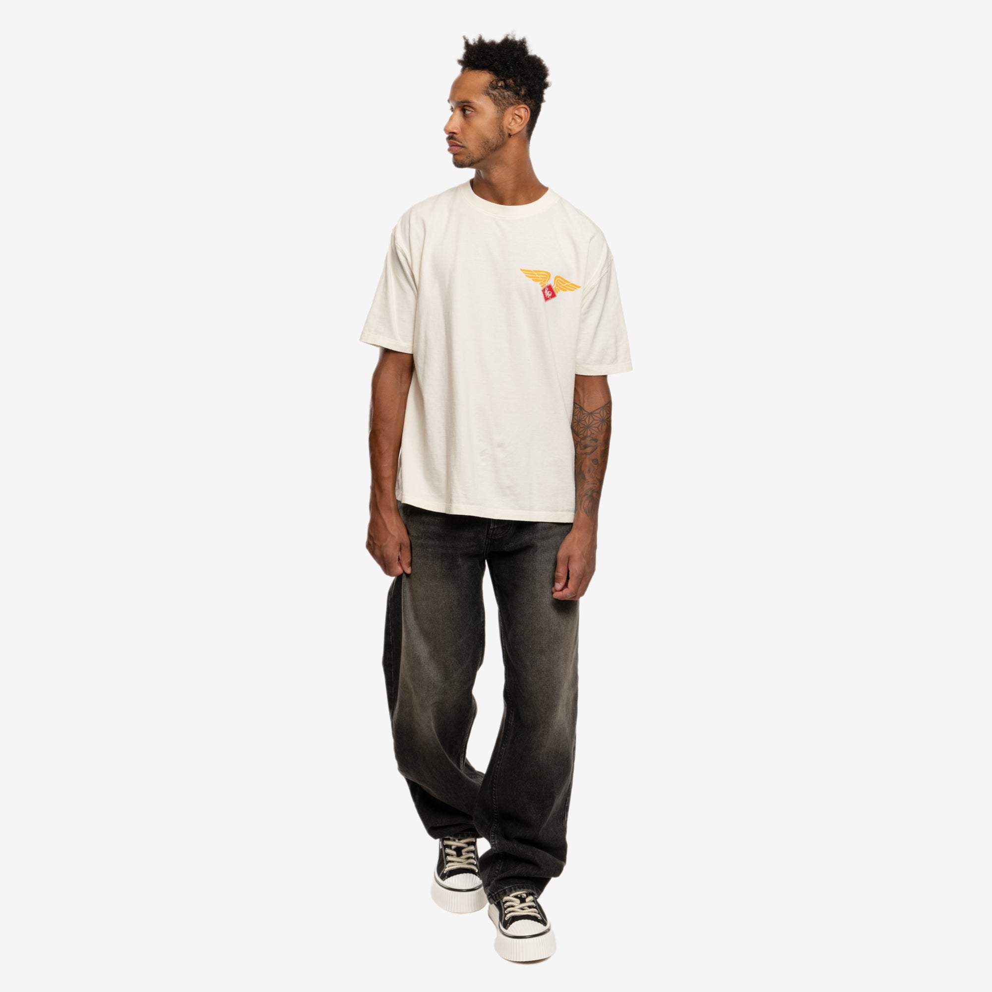 Rhude Rhude Worldwide T-Shirt Vintage White - 2