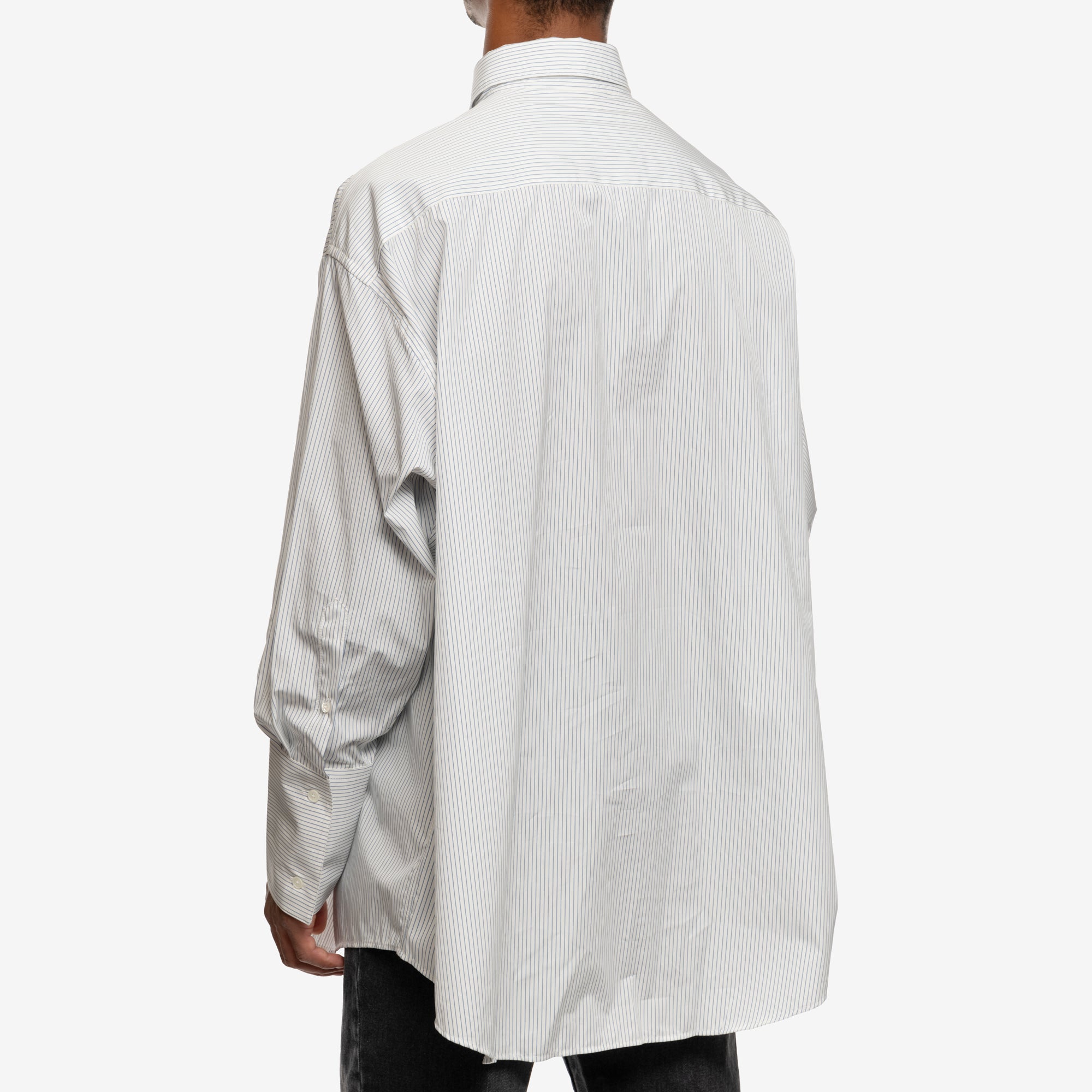 AMI Oversize Shirt White - 4
