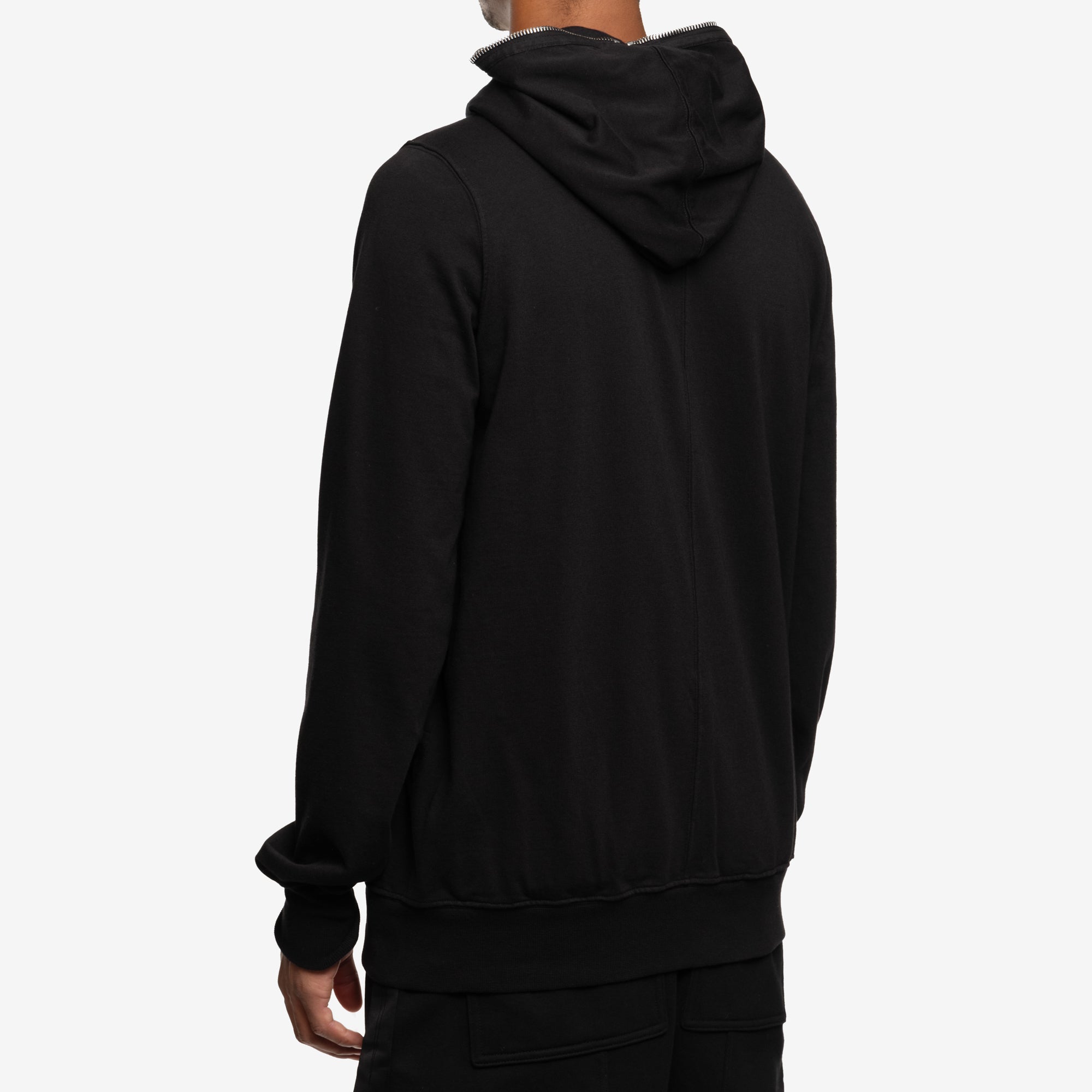 Rick Owens DRKSHDW Luxor Gimp Zip Hoody Black - 4