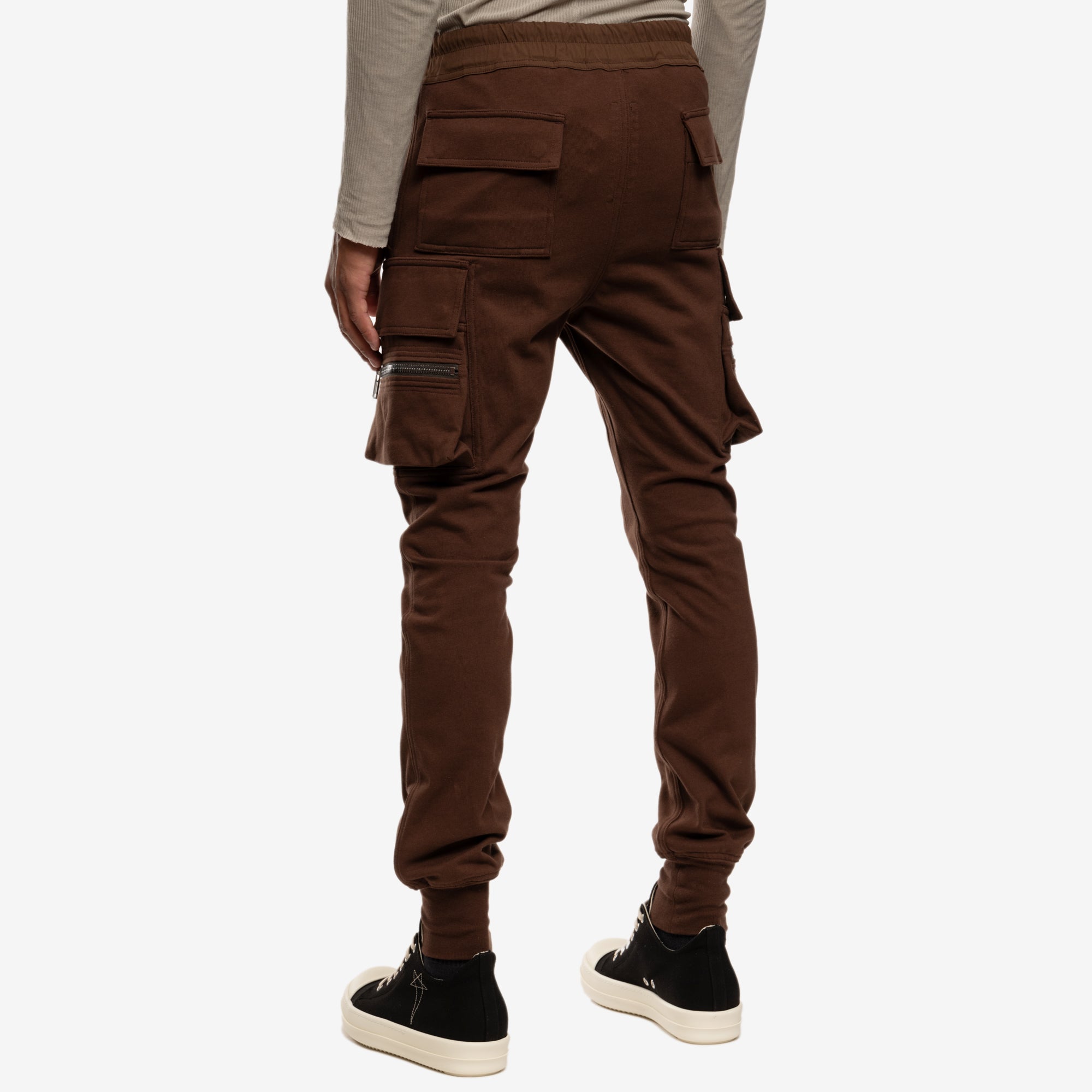 Rick Owens Mastodon Cargo Pants Brown - 4