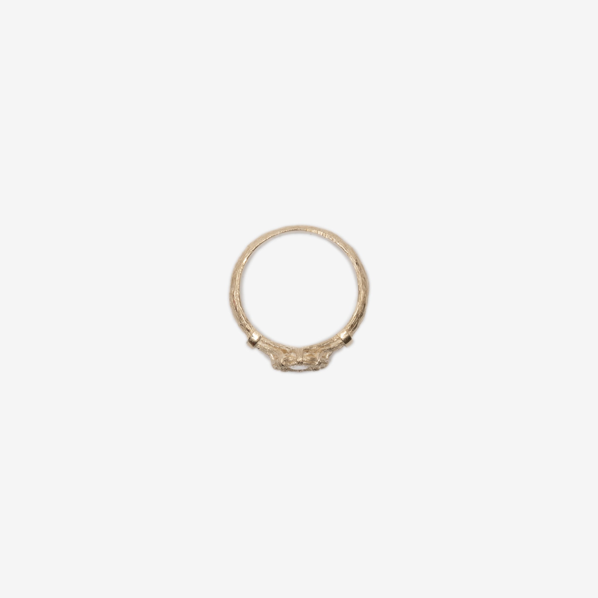 Bleue Burnham Mini Bound Willow Ring Gold - 2