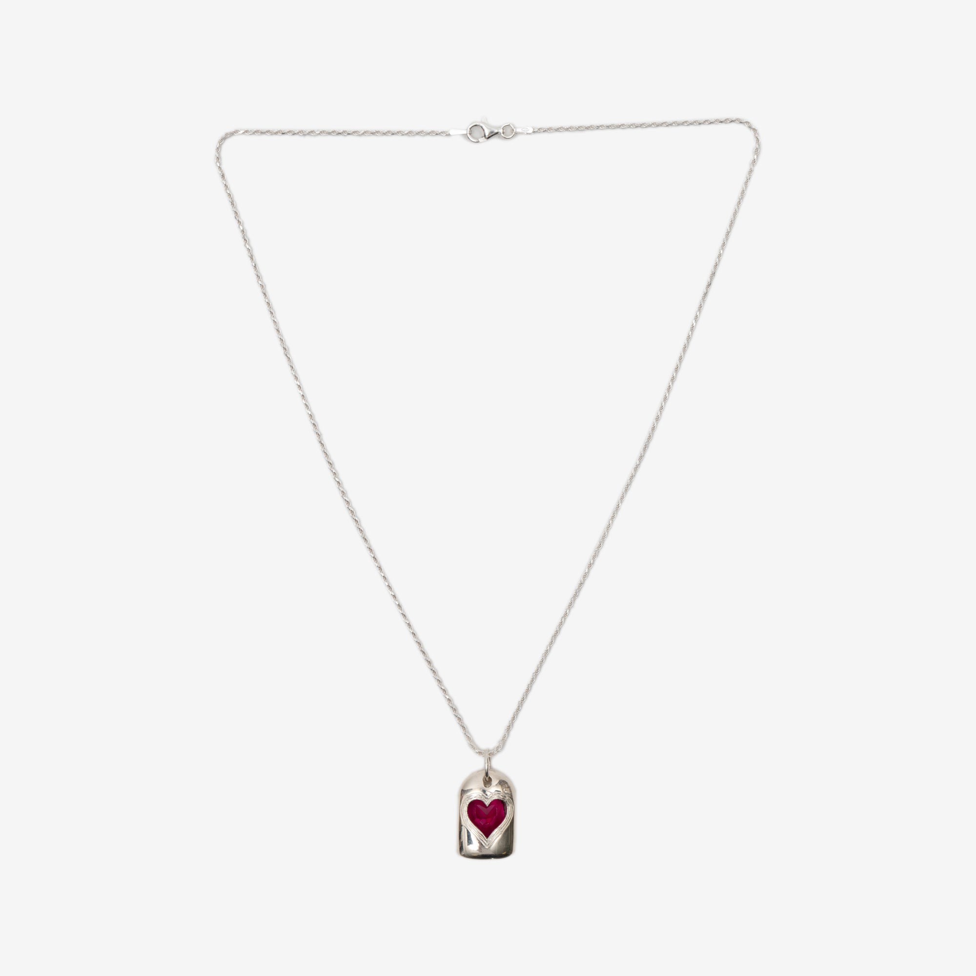 Bleue Burnham Lovers Pendant Silver - 1