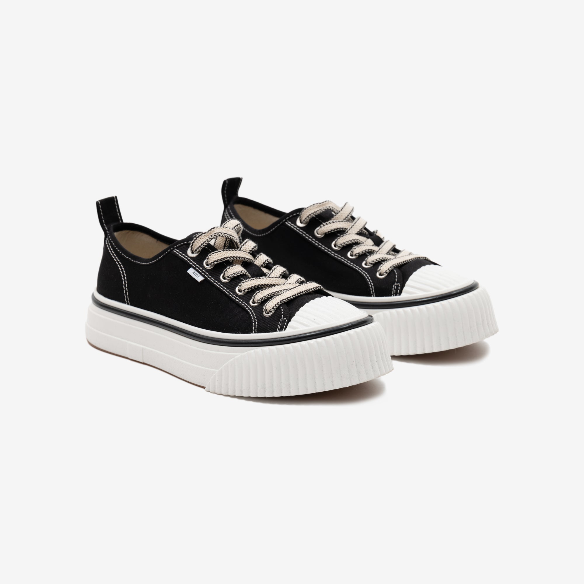 AMI Low Top AMI 1980 Sneakers Black - 1
