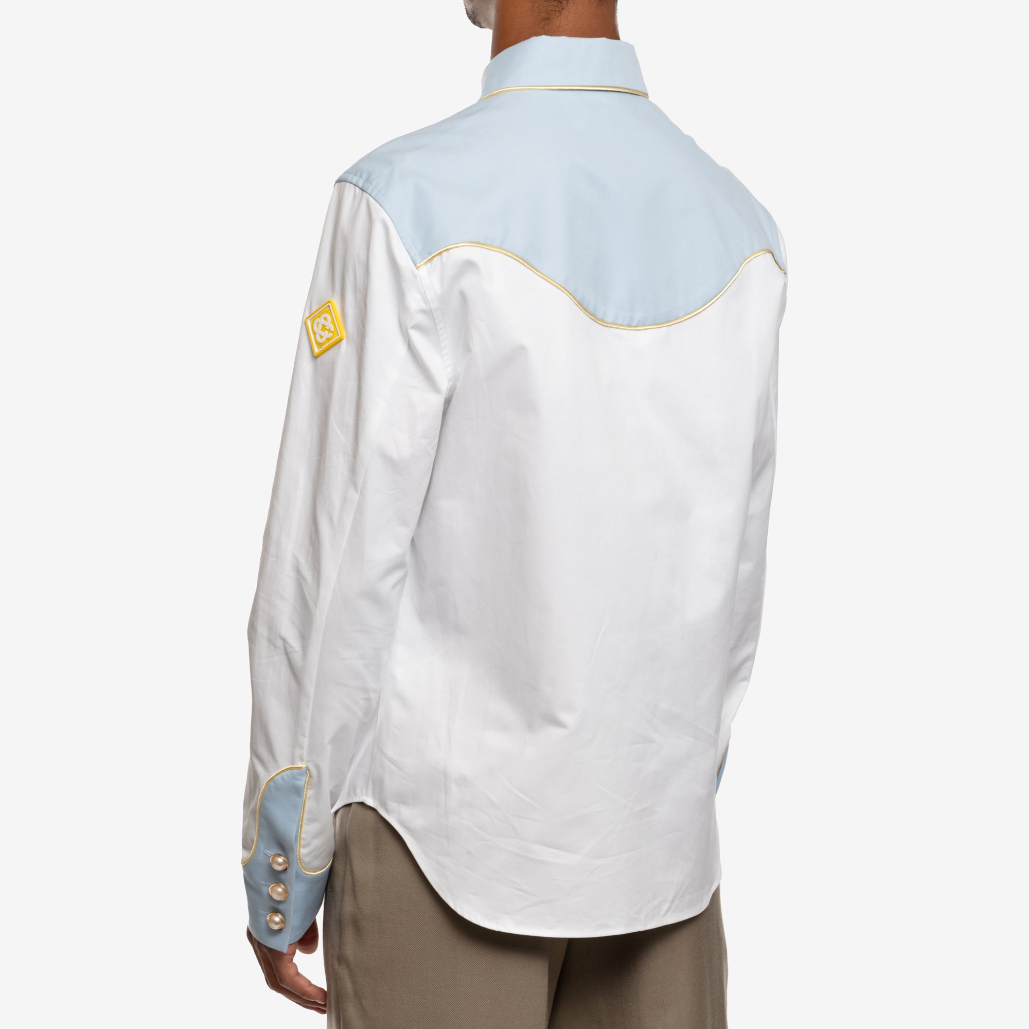 Casablanca Western Shirt Light Blue - 4