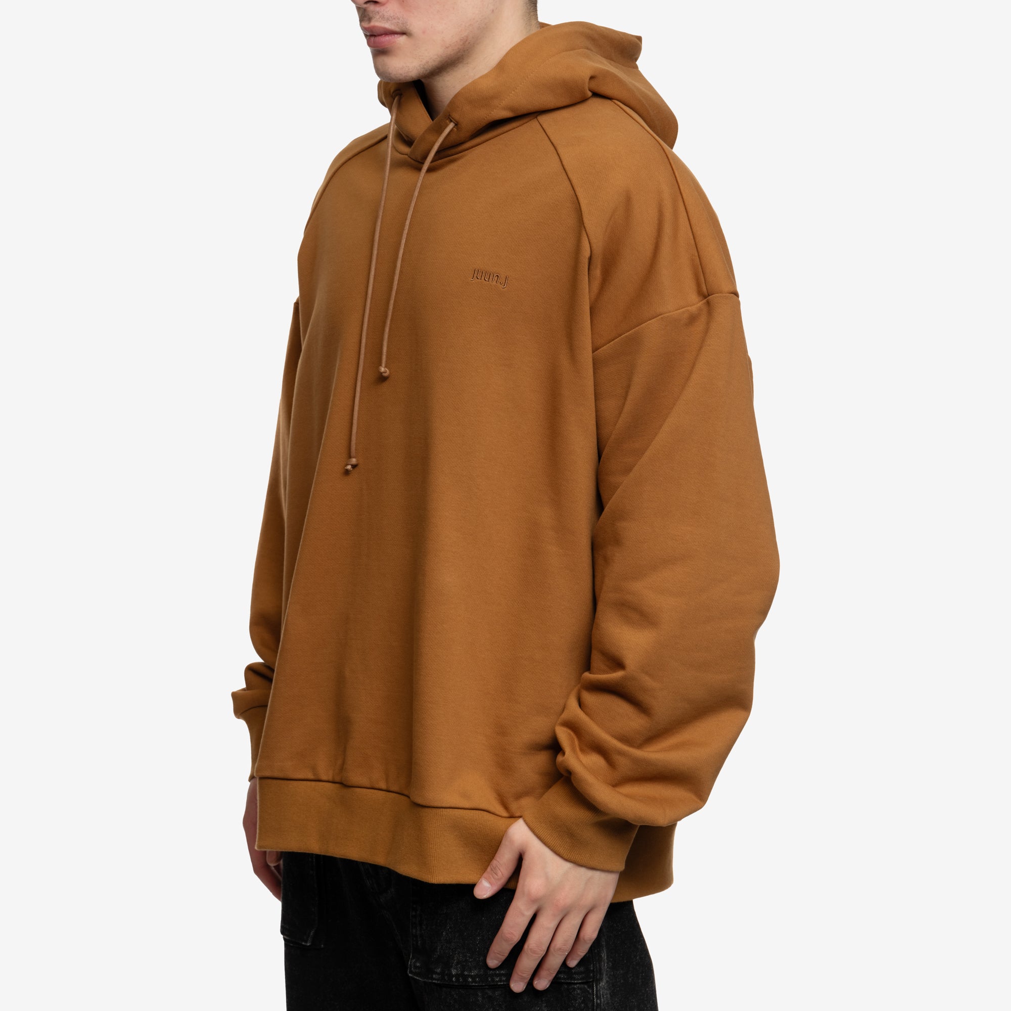 Juun.J Cactus Graphic Hoody Brown - 3