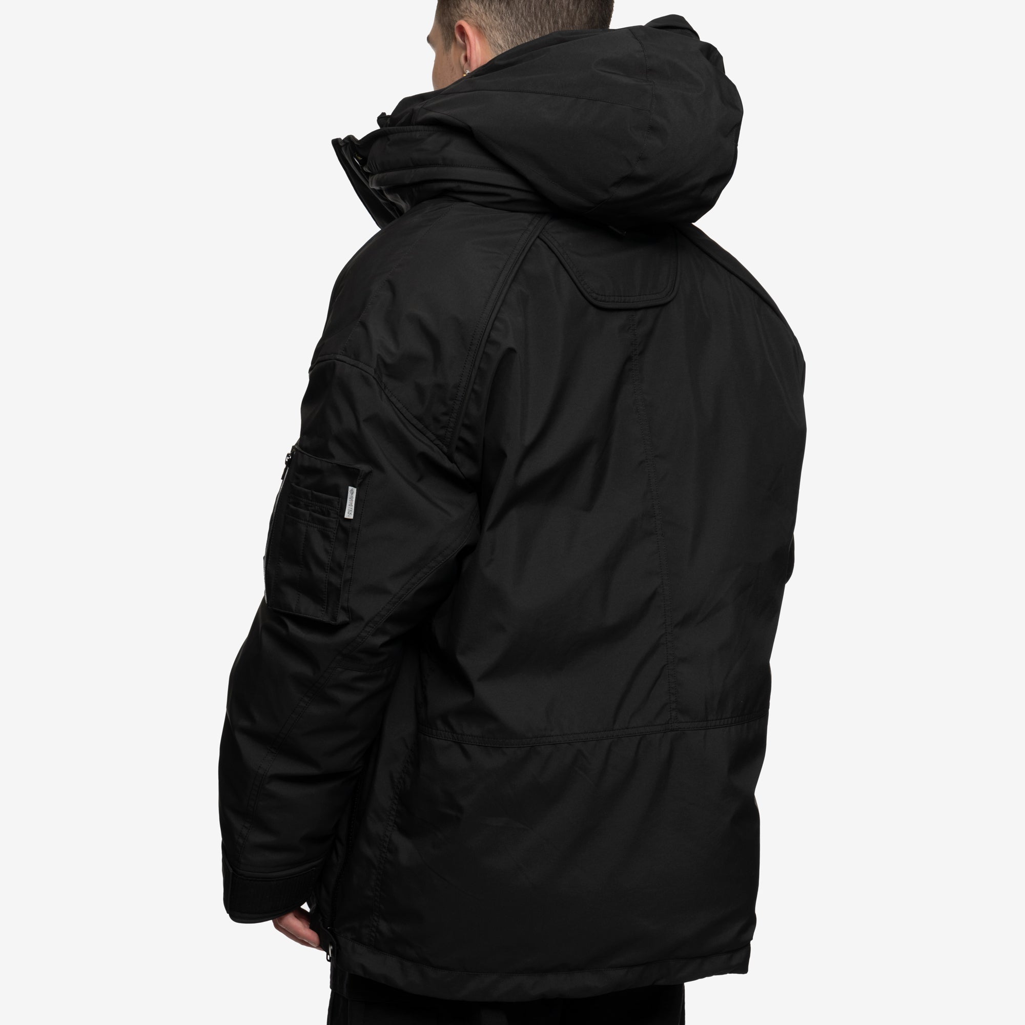Juun.J Goretex Mid - Length Down Parka Black - 4
