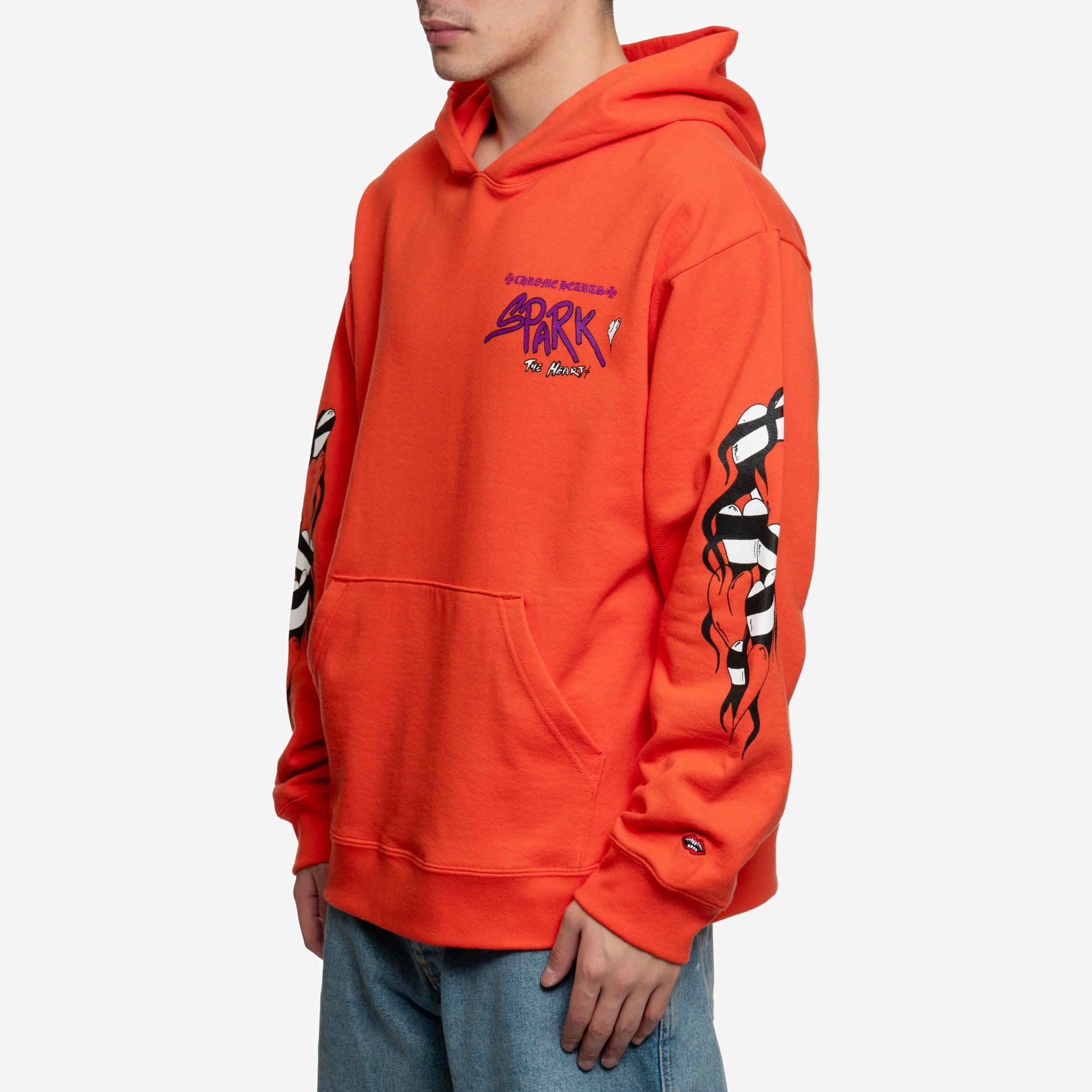 Chrome Hearts Mattyboy Sadistic Lipstick Hoody Red - 3