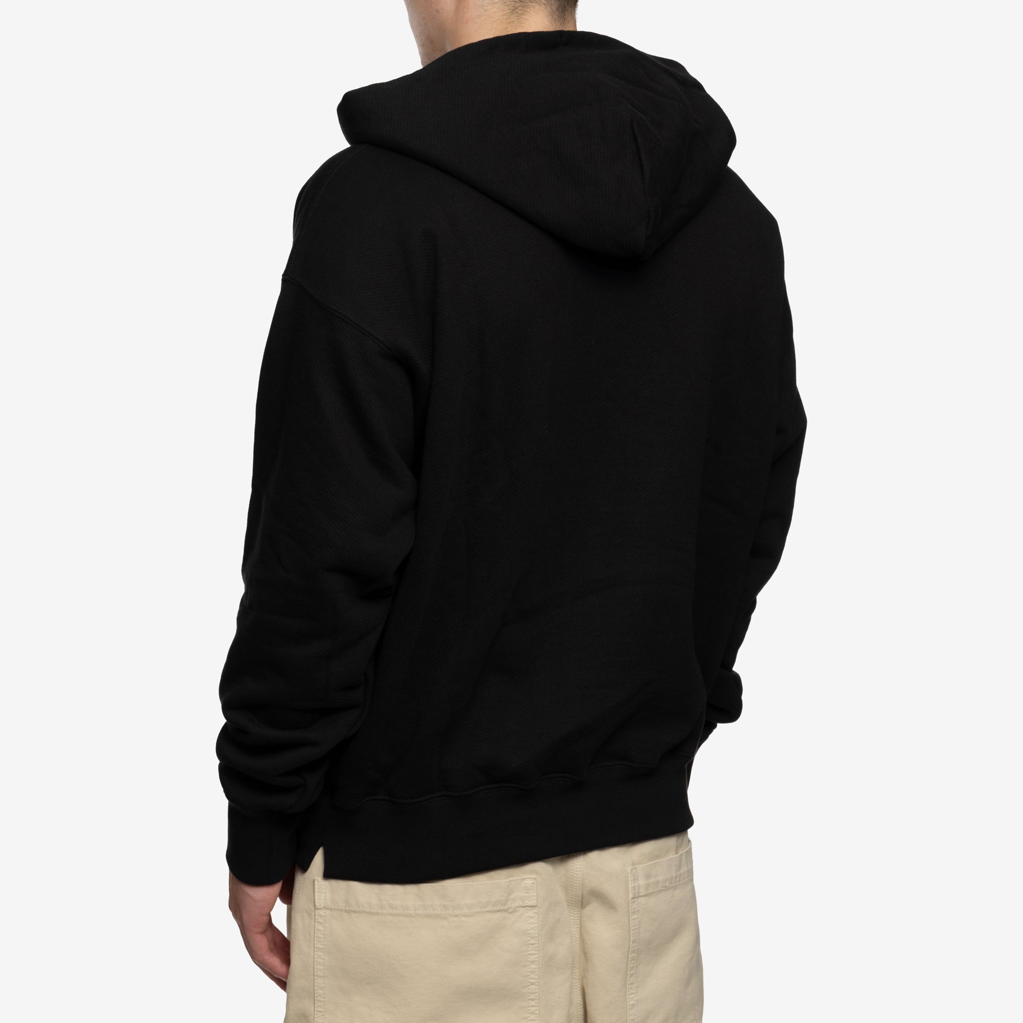 Off - White Body Stitch Skate Hoody BLACK - 4