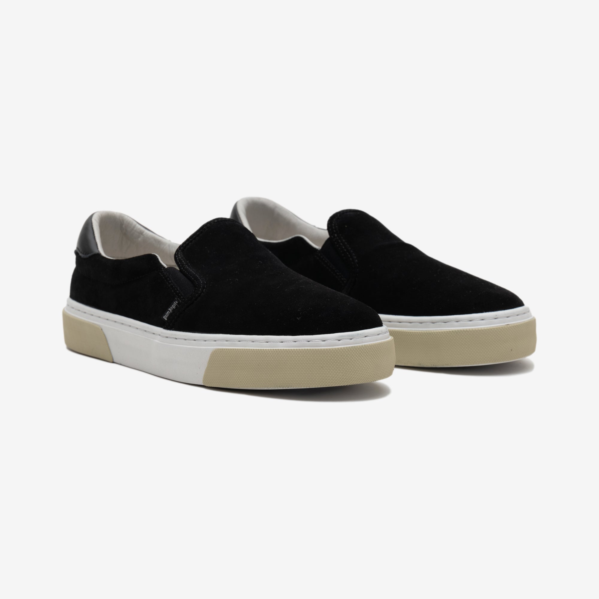 Palm Angels Palm Full Suede Slip On Black - 1