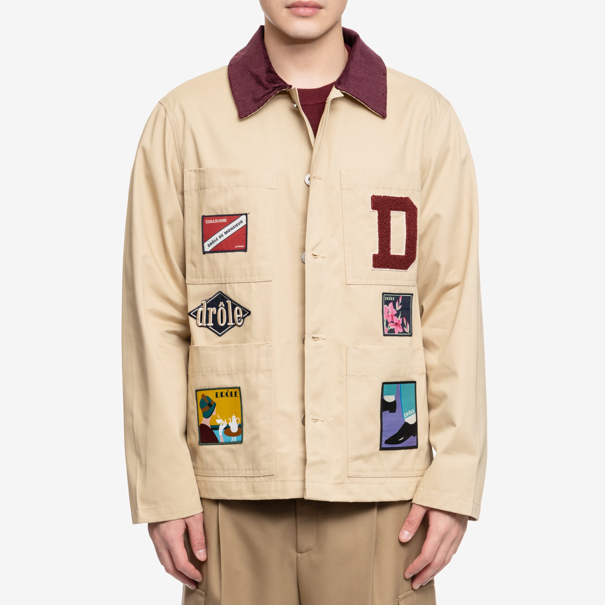 Drôle de Monsieur La Veste Voyage Beige - 1