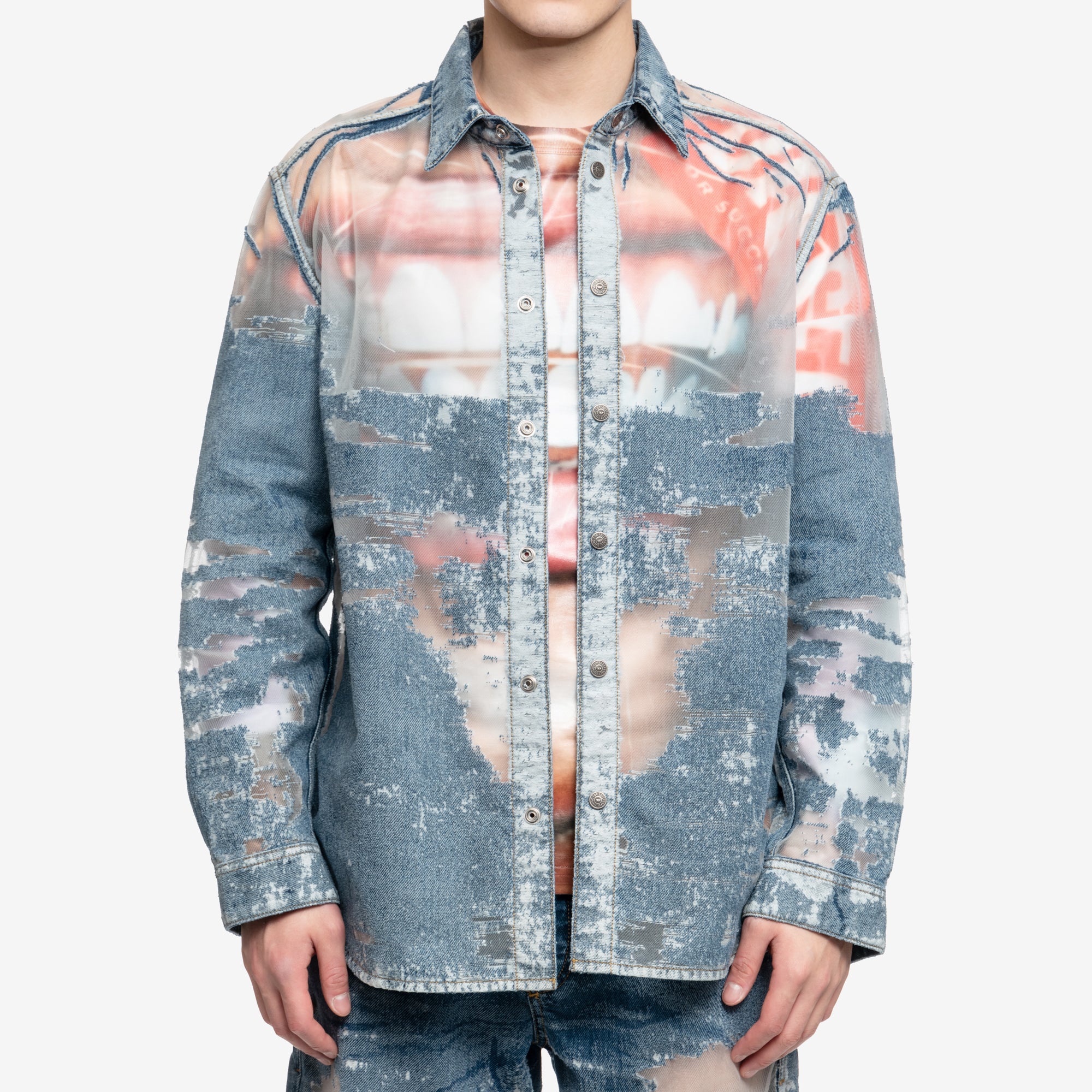 DIESEL Devore Overshirt Blue - 1