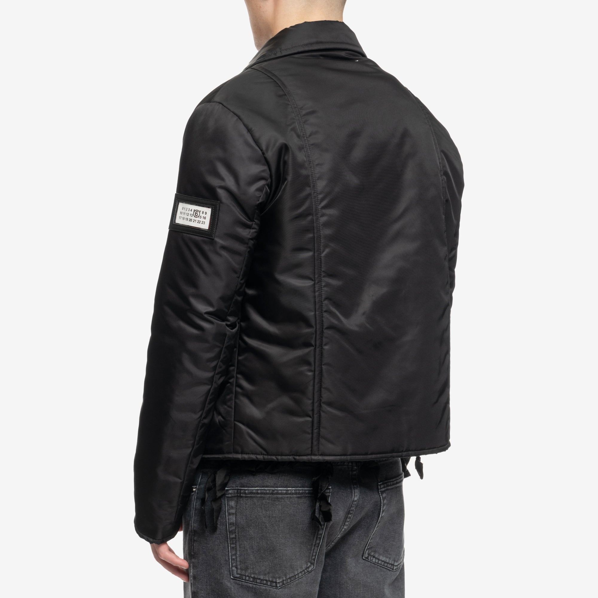 MM6 Lightweight Padded Sport Jacket Black - 4