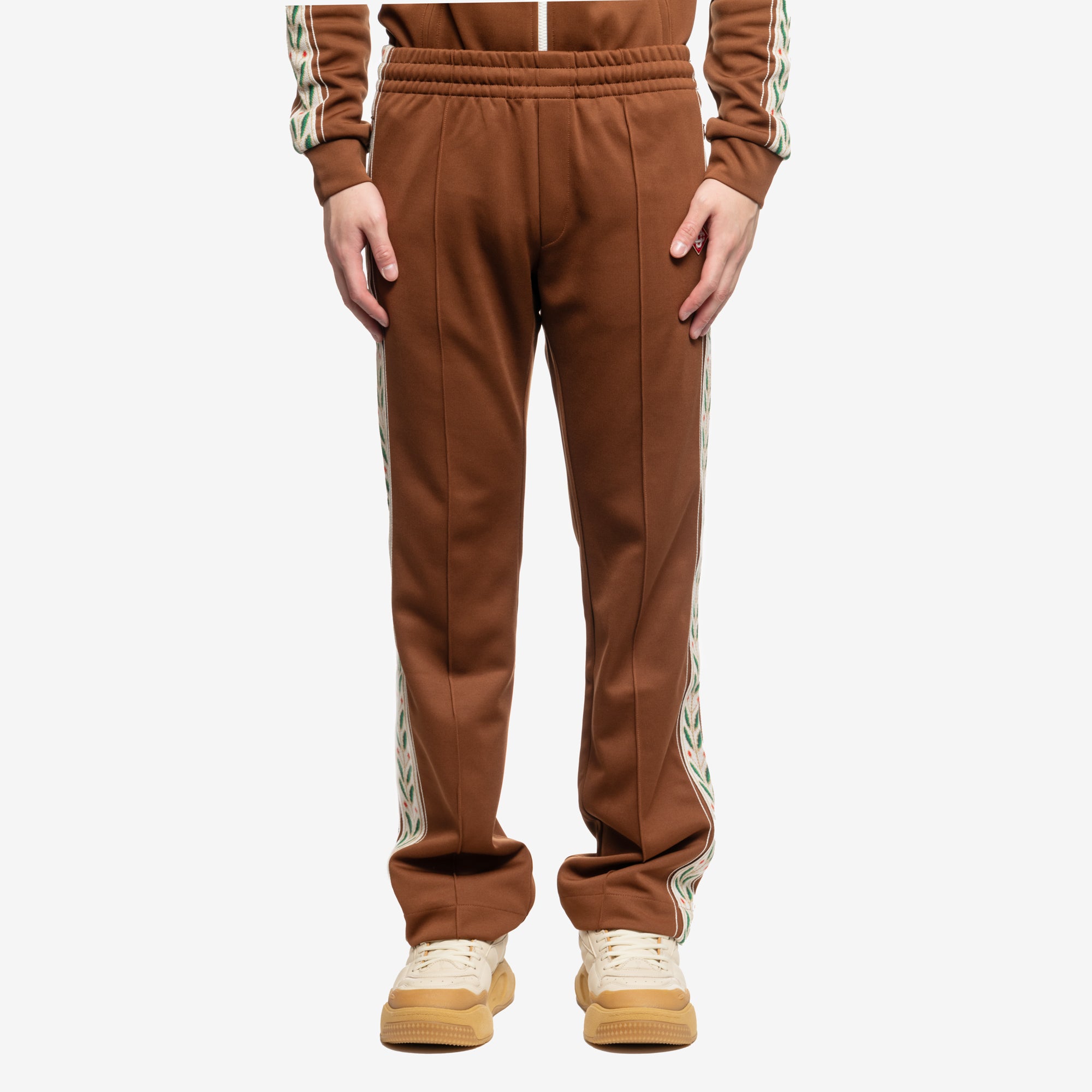 Casablanca Laurel Track Pants Brown - 1