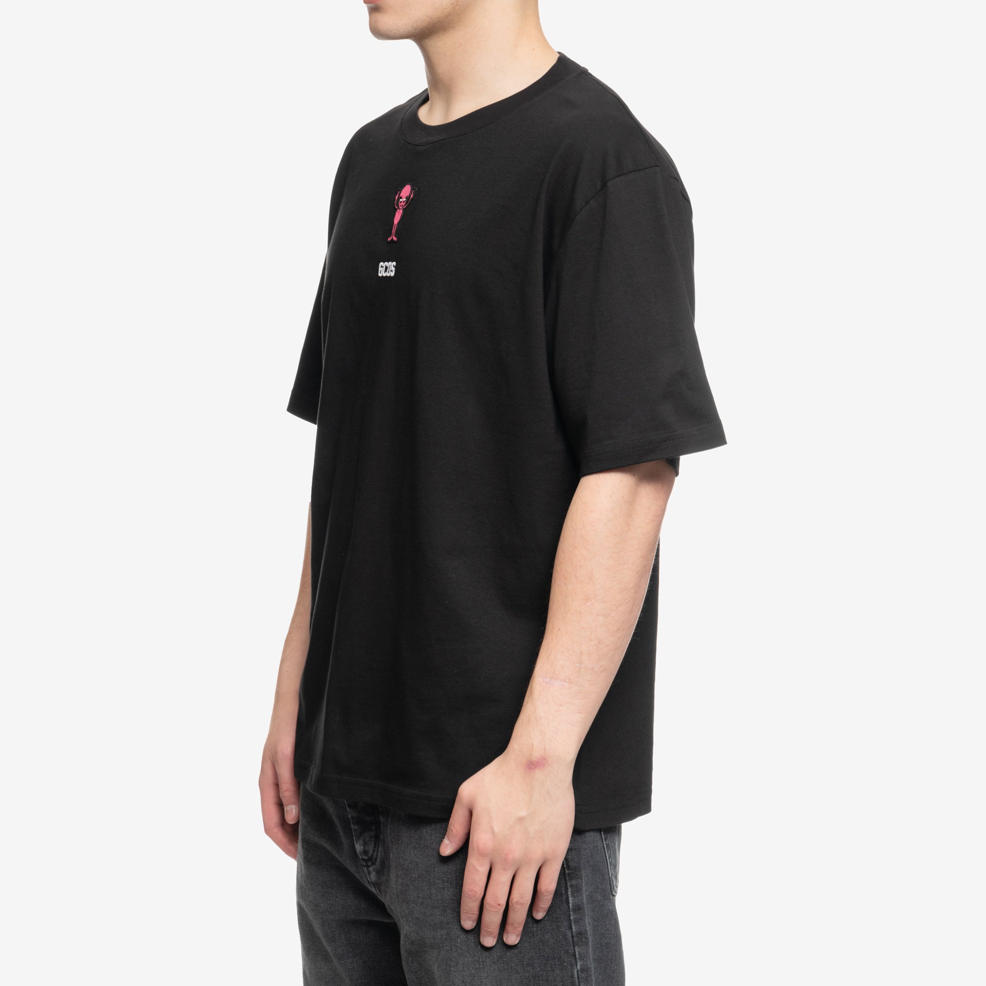 GCDS Weirdo Loose T-Shirt Black - 3