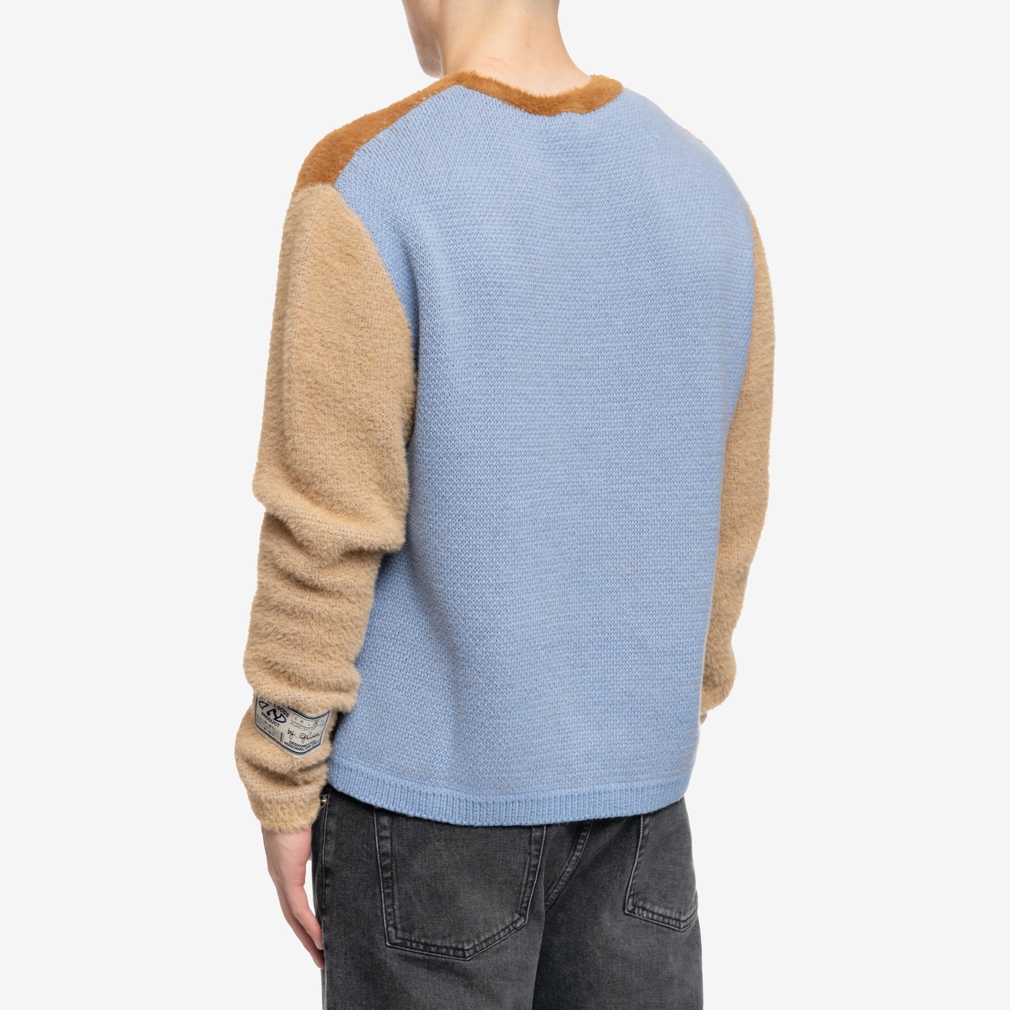 GCDS Weirdo Fuzzy Jacquard Sweater Multi - 4