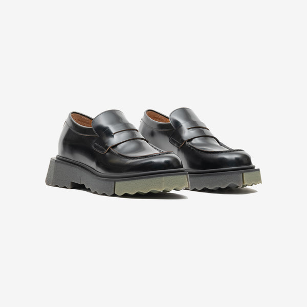 LEATHER SPONGE LOAFERS