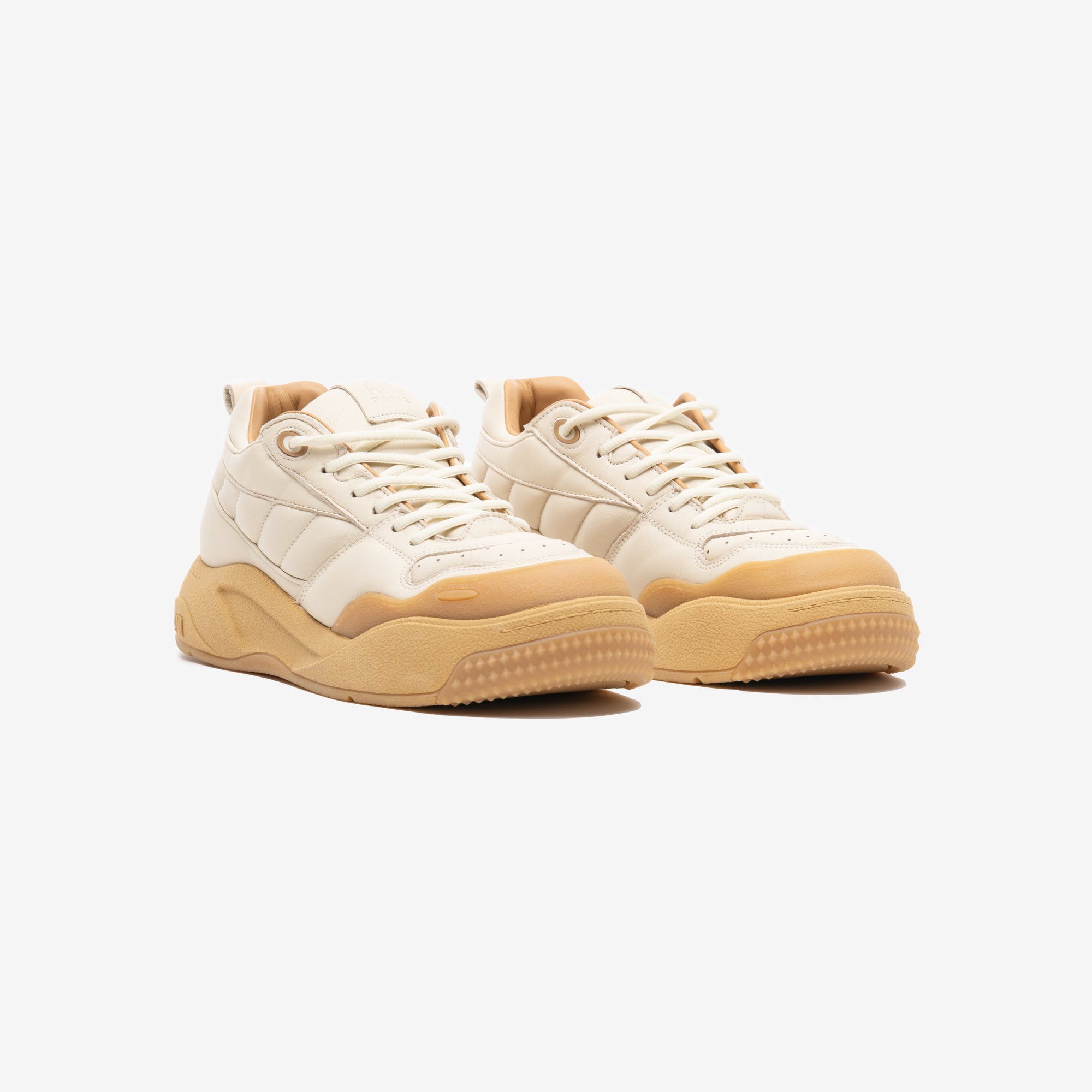 AMI Low Top AMI 1509 Sneakers Ivory - 1