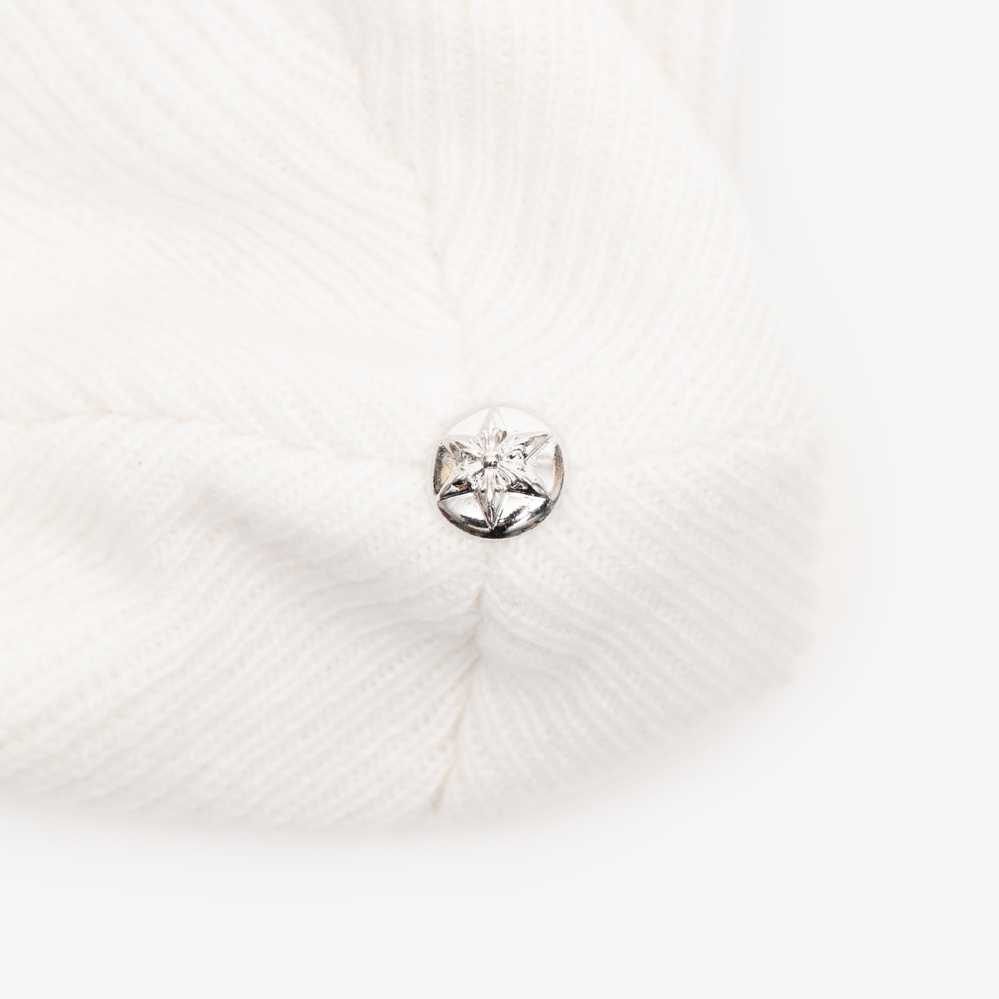 Chrome Hearts Big Daddy ++ CH ++ Beanie White - 4