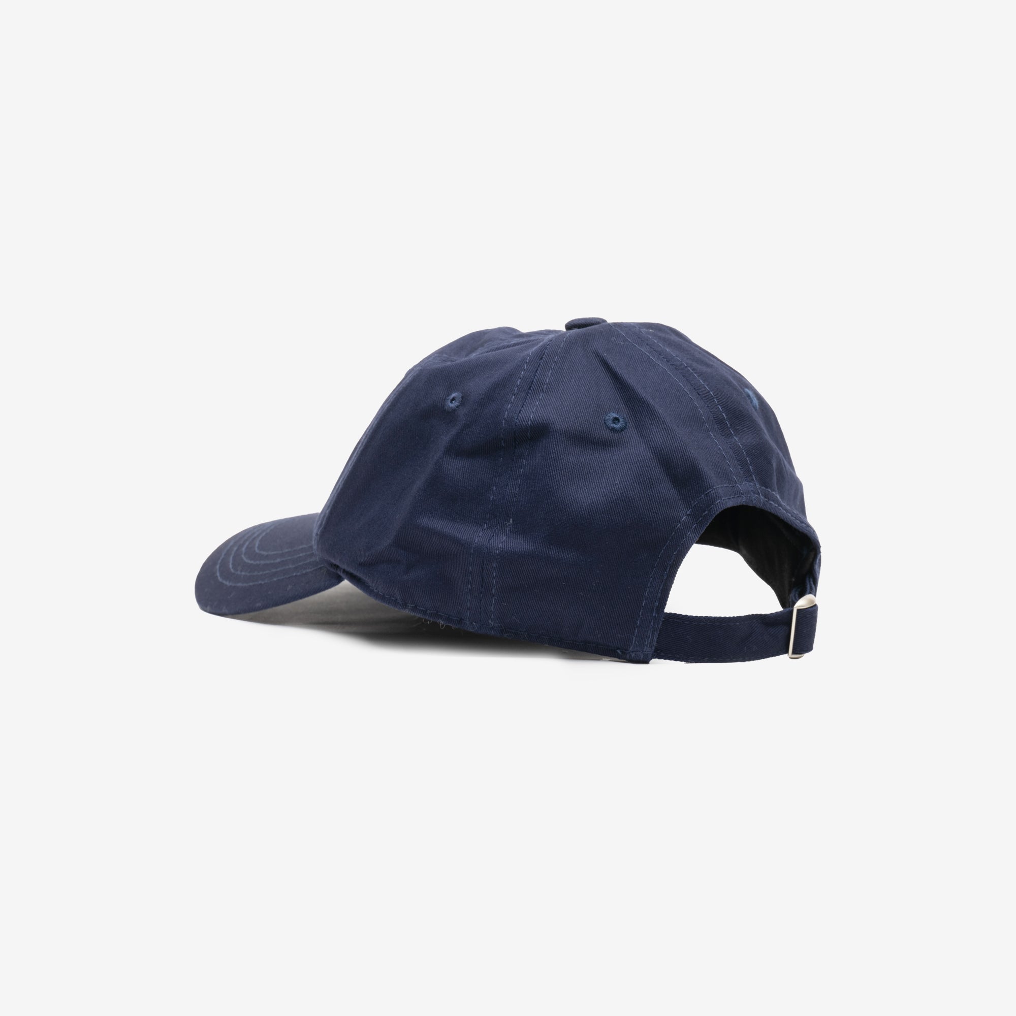 Drôle de Monsieur La Casquette Slogan à Fleurs Navy - 2