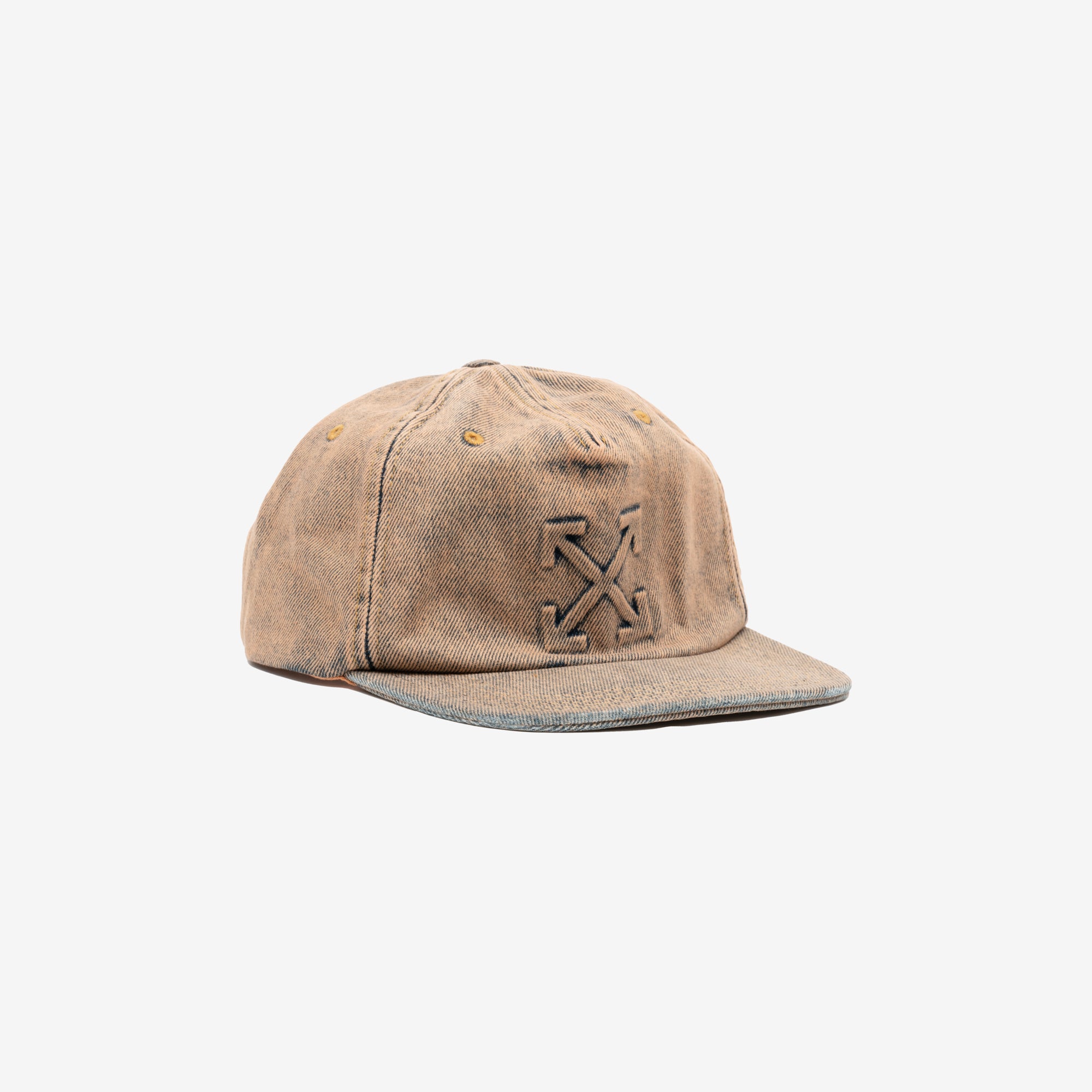 Off - White Laundry Arrow Baseball Cap PEACH ORANGE - 3