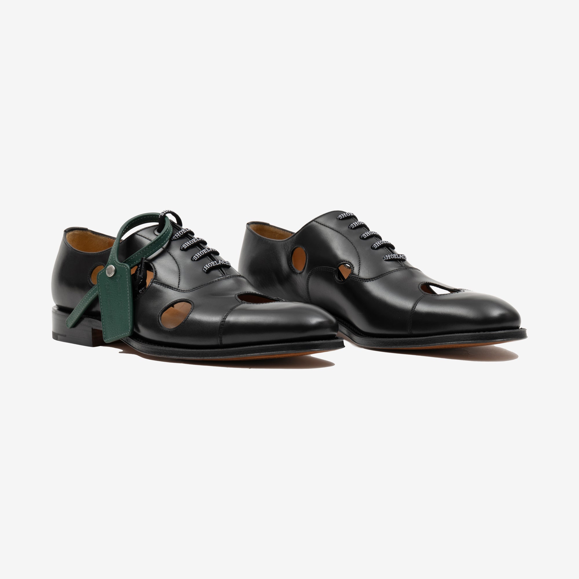 Off - White CHURCHS X OFF - WHITE CONSUL OXFORD SHOES BLACK - 1