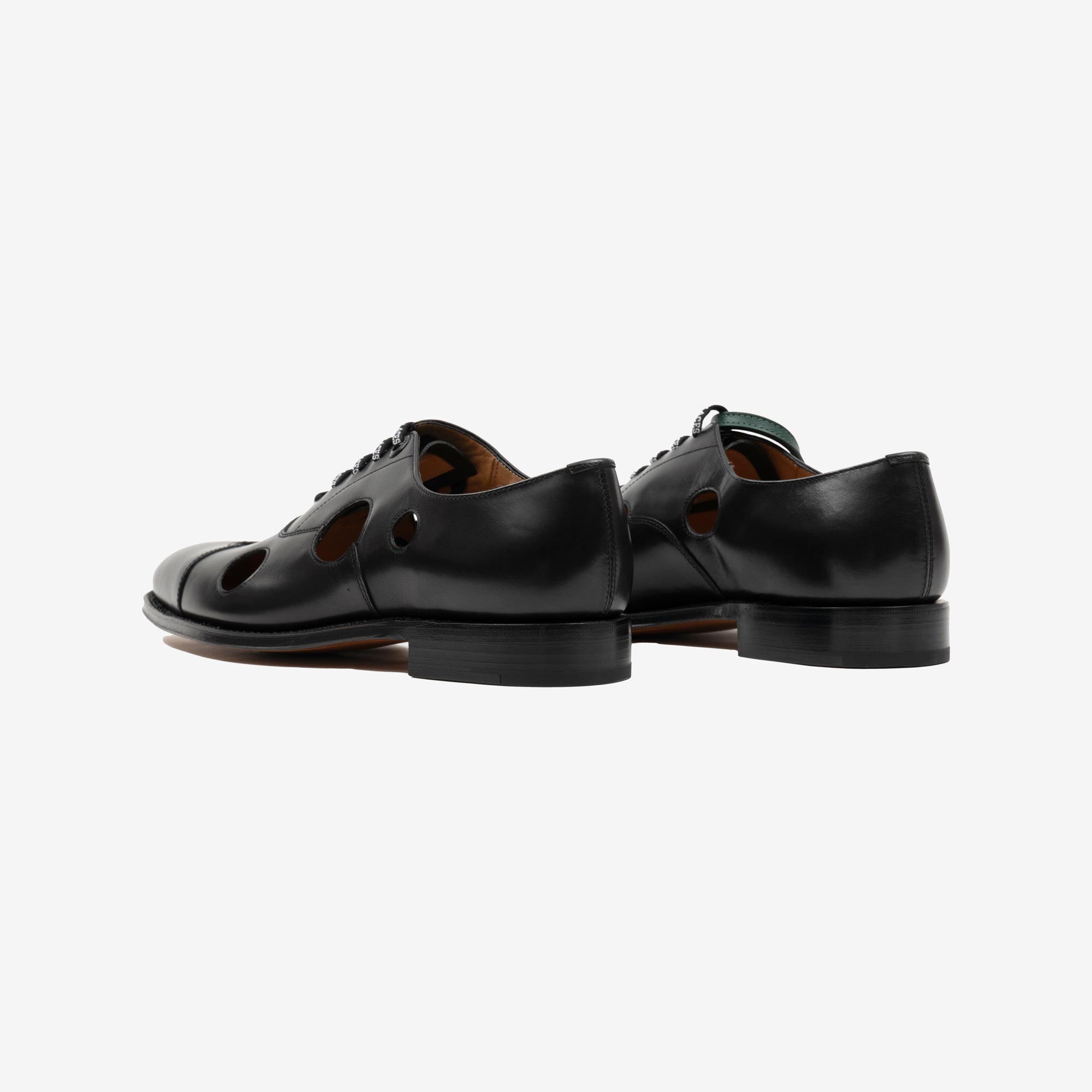 Off - White CHURCHS X OFF - WHITE CONSUL OXFORD SHOES BLACK - 2