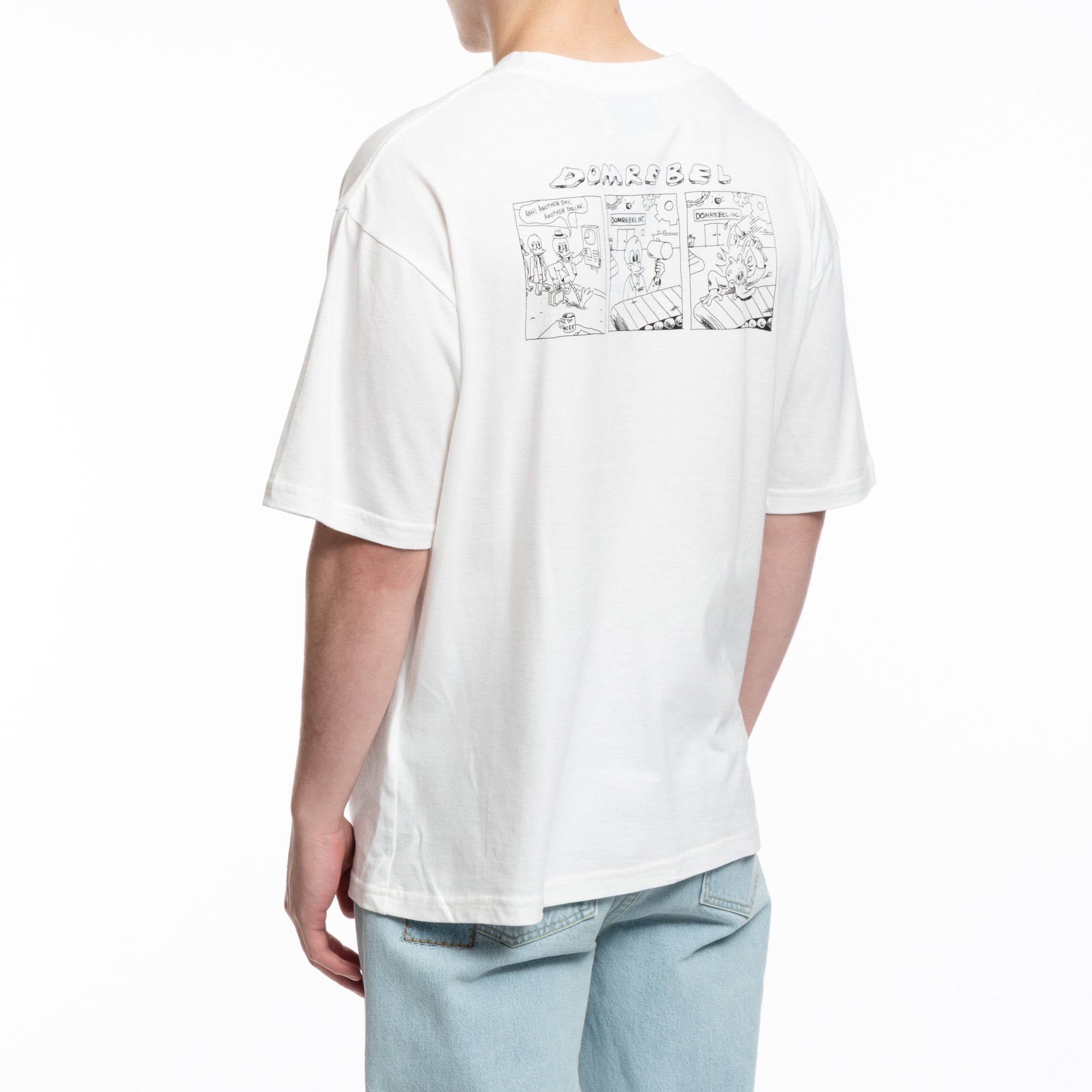 Dom Rebel Empty T-Shirt Ivory - 4