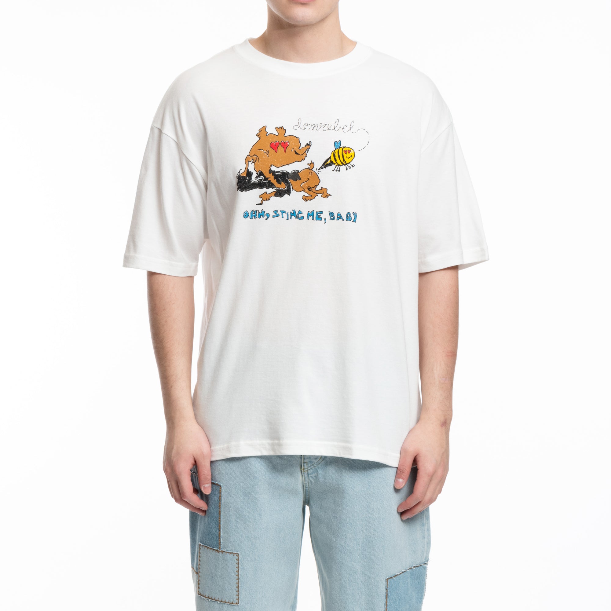 Dom Rebel Sting T-Shirt Ivory - 1