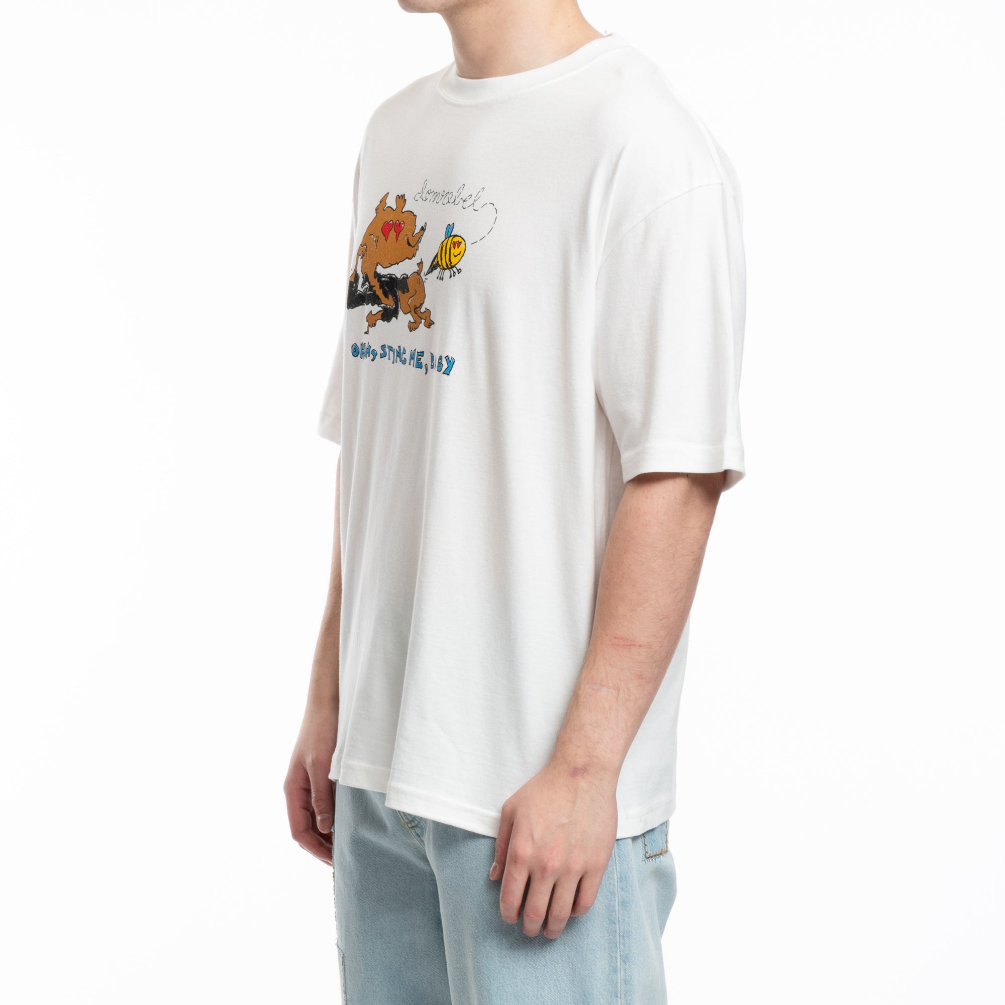 Dom Rebel Sting T-Shirt Ivory - 3