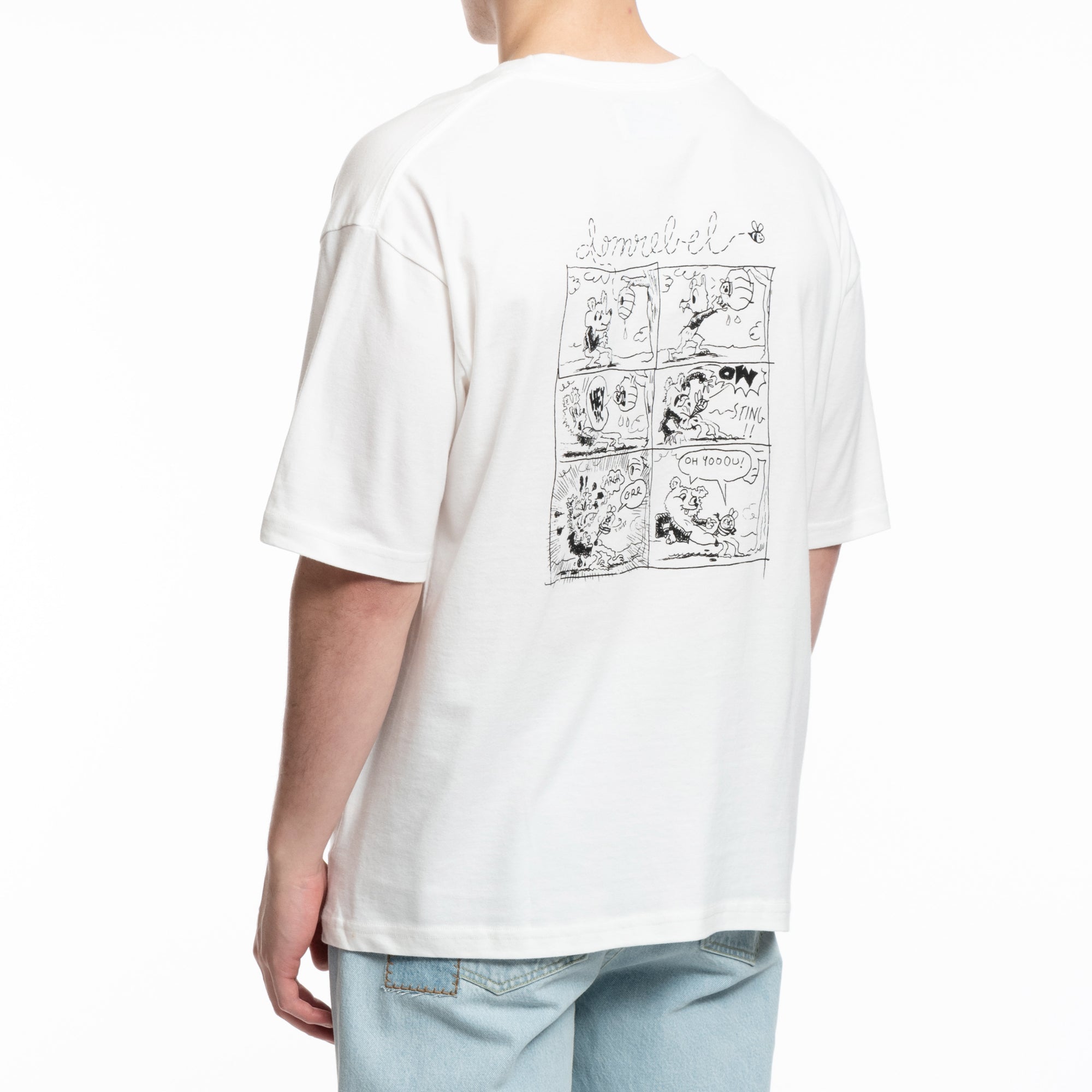 Dom Rebel Sting T-Shirt Ivory - 4