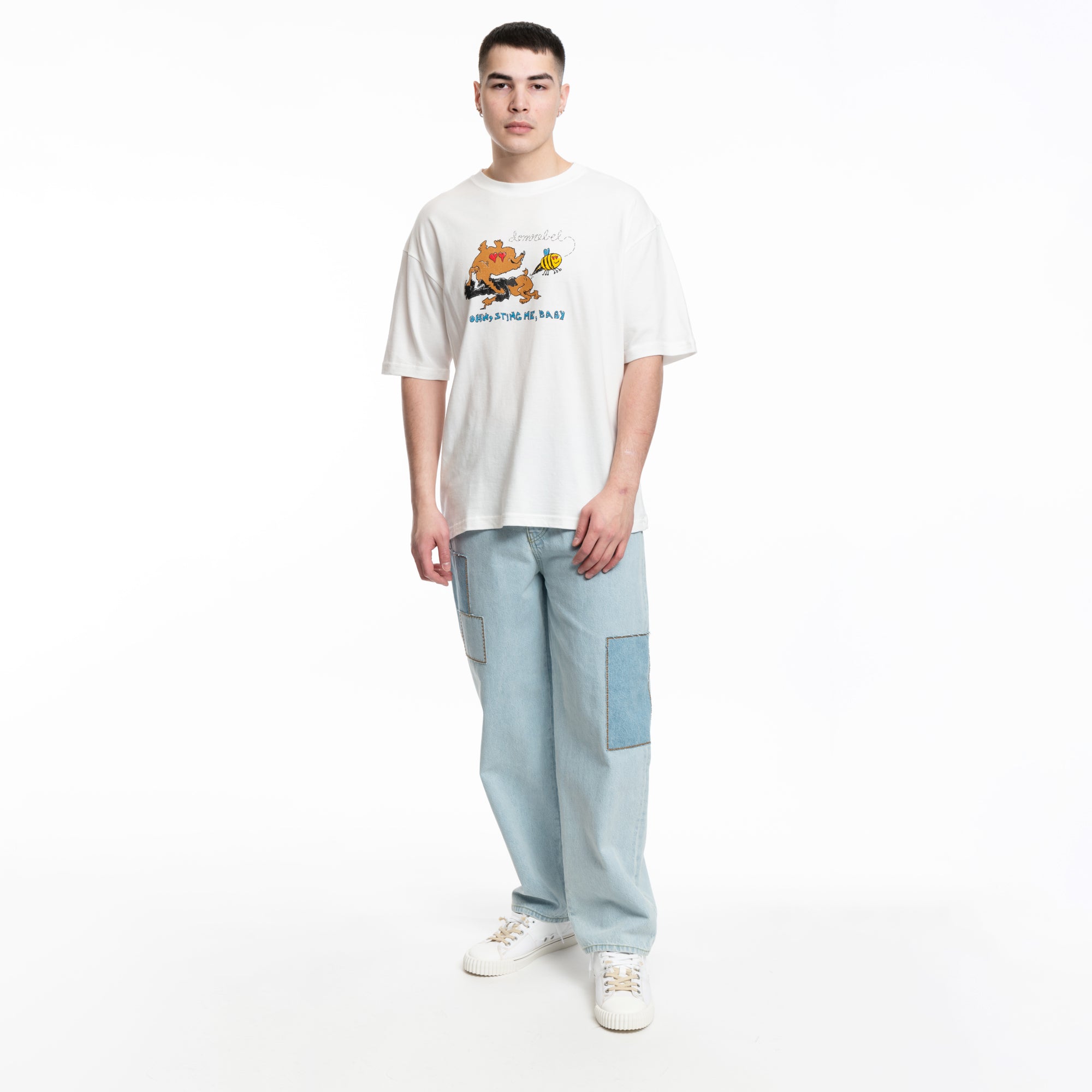 Dom Rebel Sting T-Shirt Ivory - 2