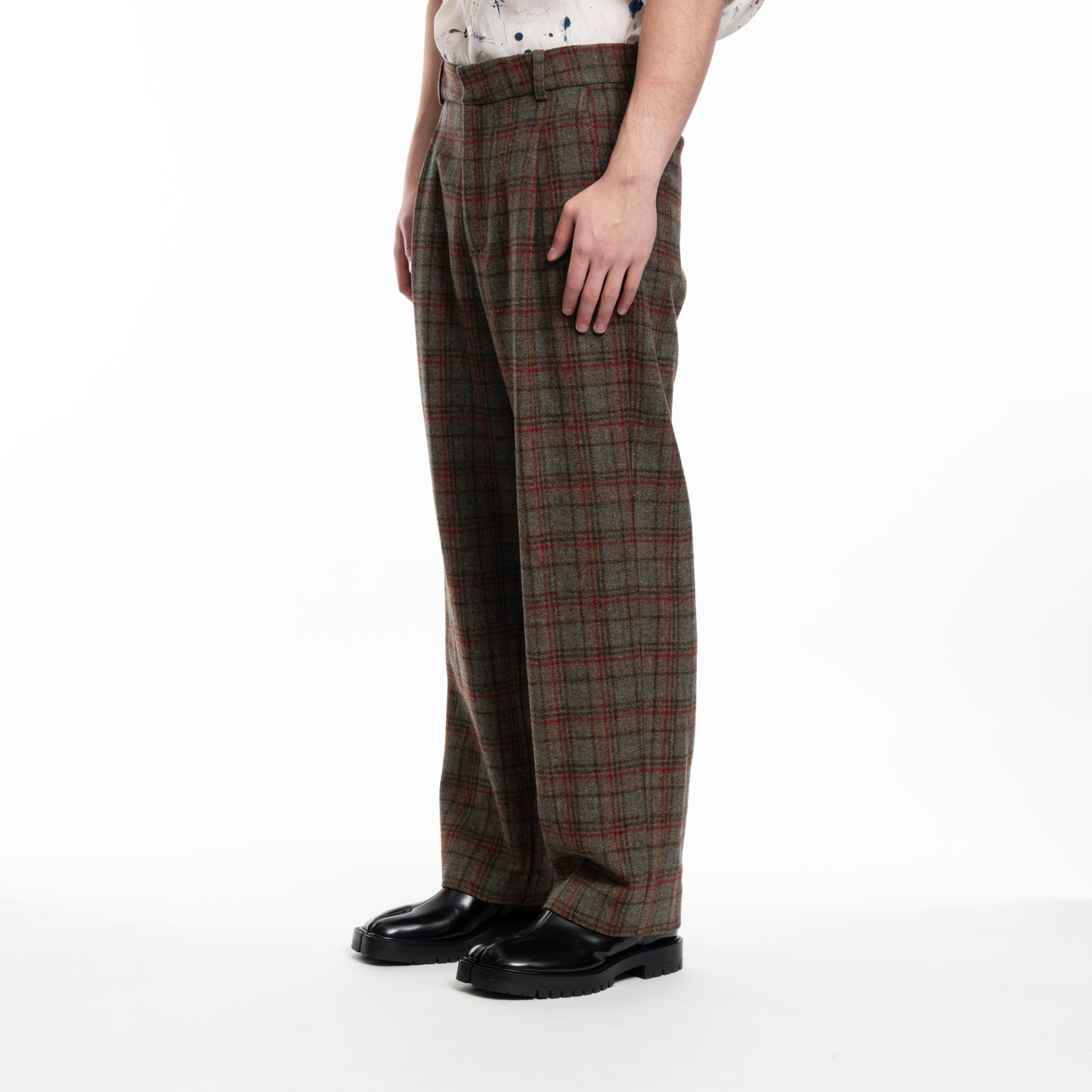 Photo of Drôle de Monsieur Le Pantalon Golfeur Tweed - 3
