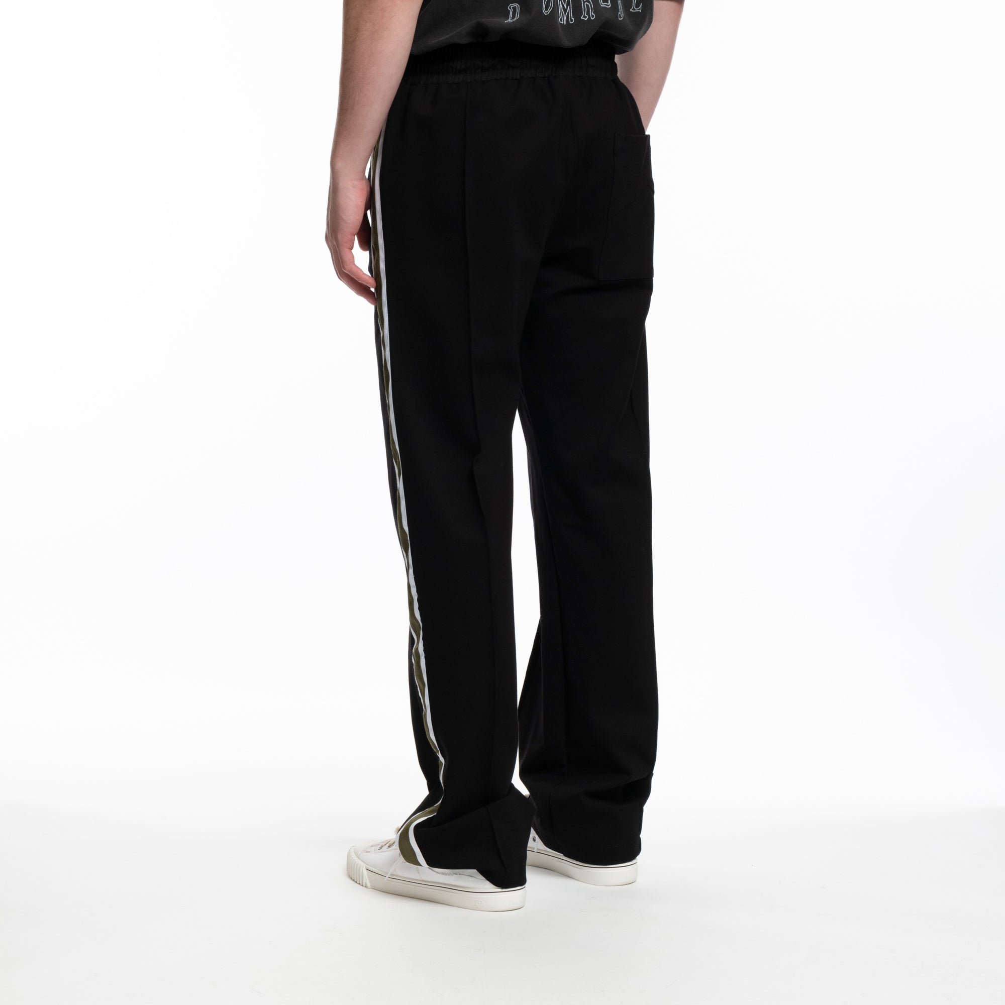 Rhude Classic Traxedo Pants Black - 4
