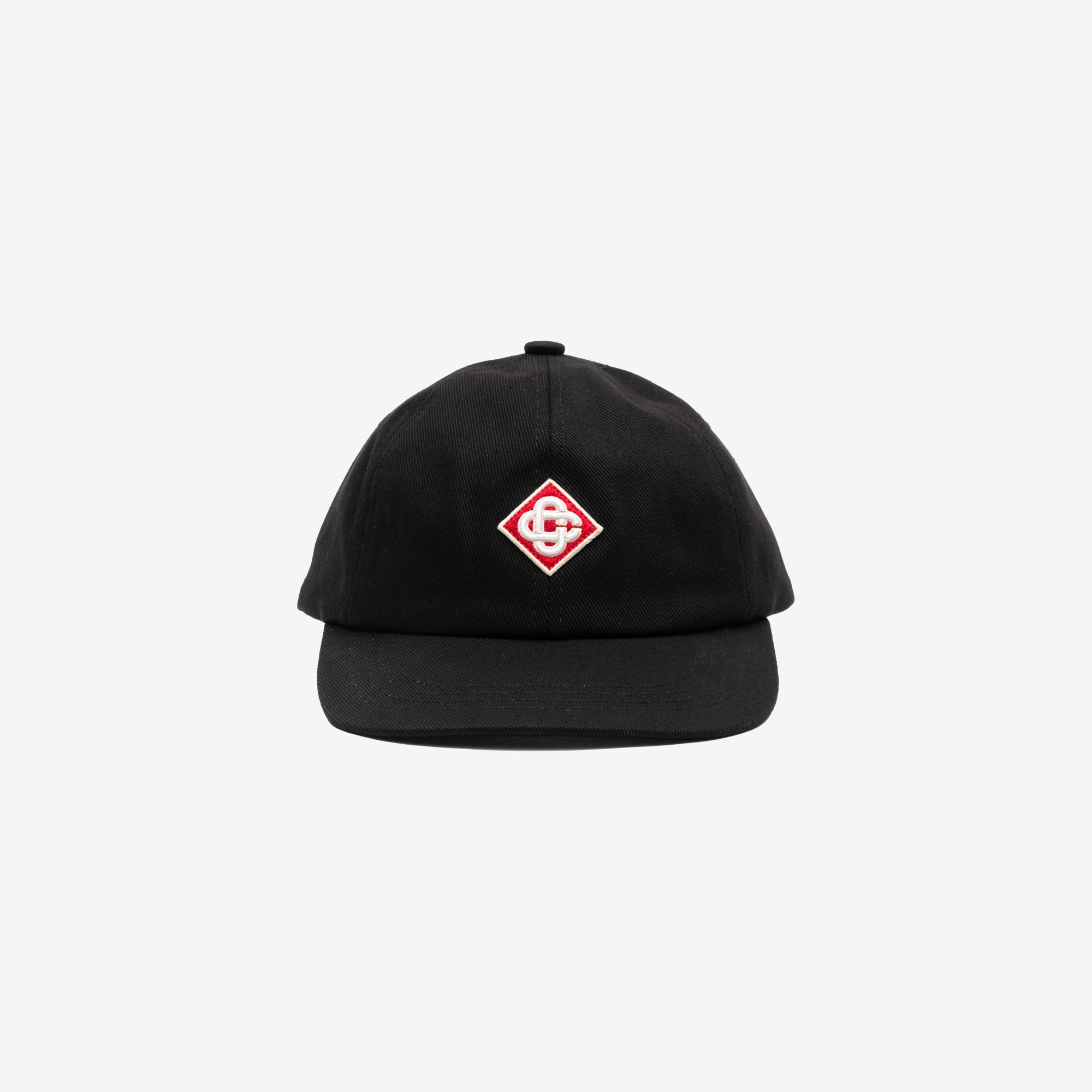 Casablanca Diamond Logo Patch Cap Black - 1