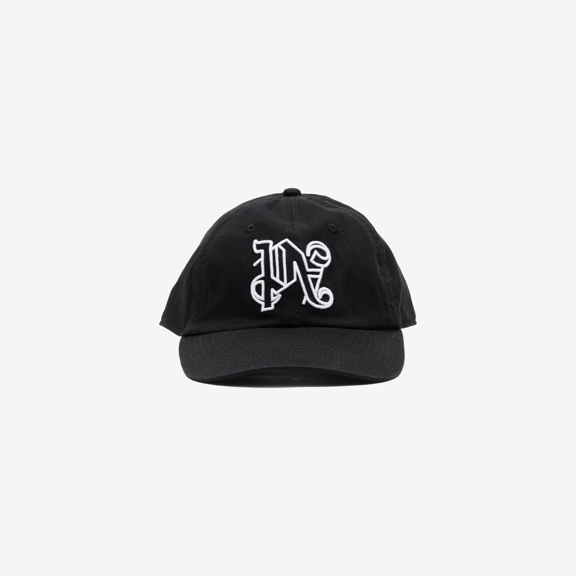 Palm Angels Monogram Cap Black - 1