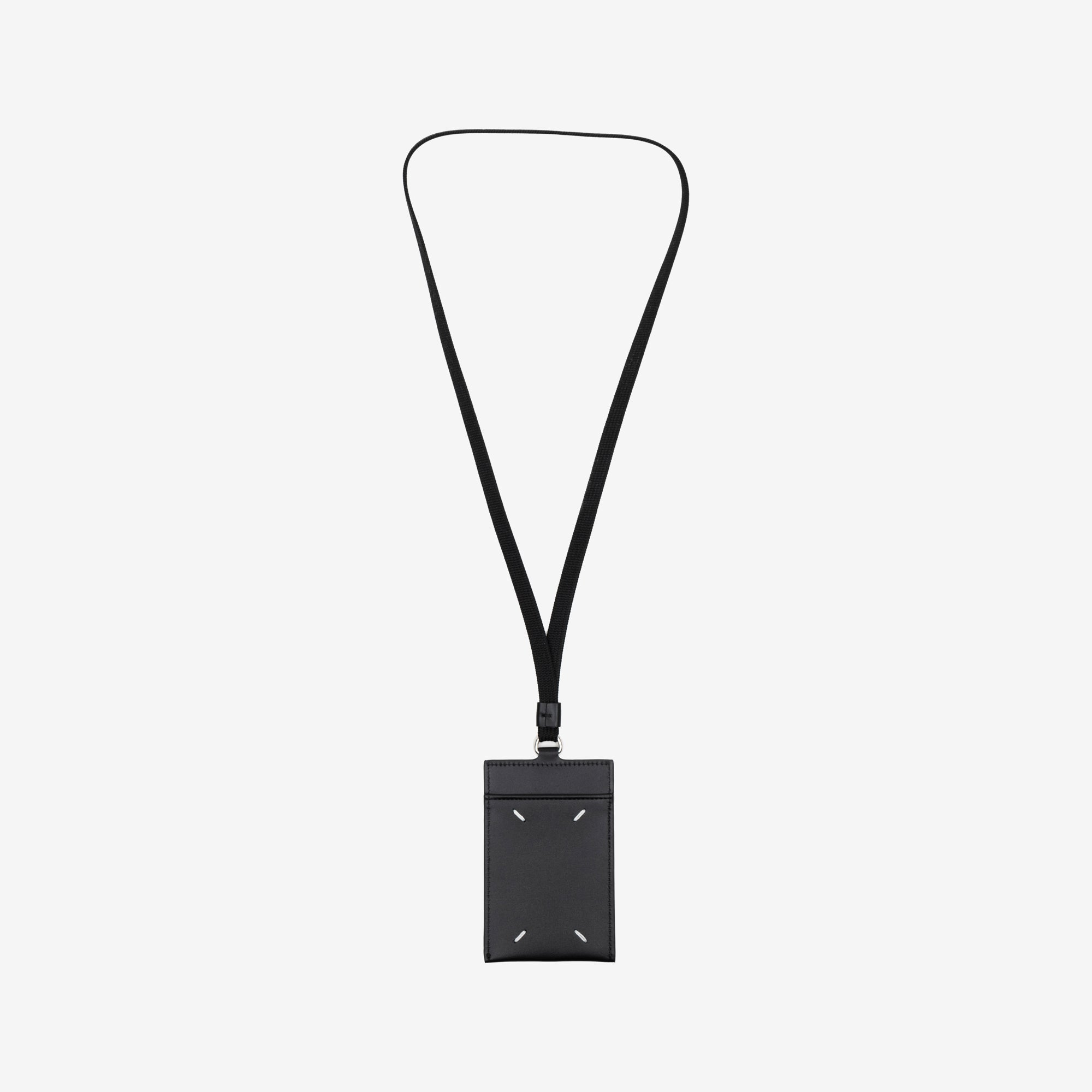 Maison Margiela Card Holder Key Ring Lace Black - 1