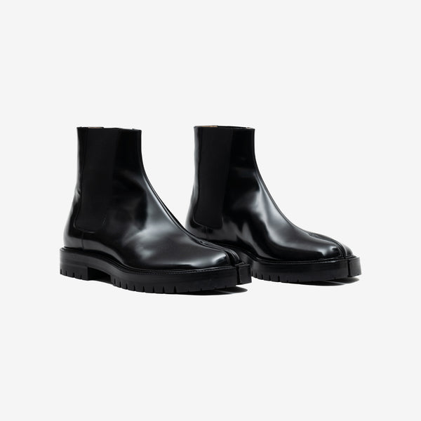 Image 1 of Margiela Tabi County Chelsea Boots side front view