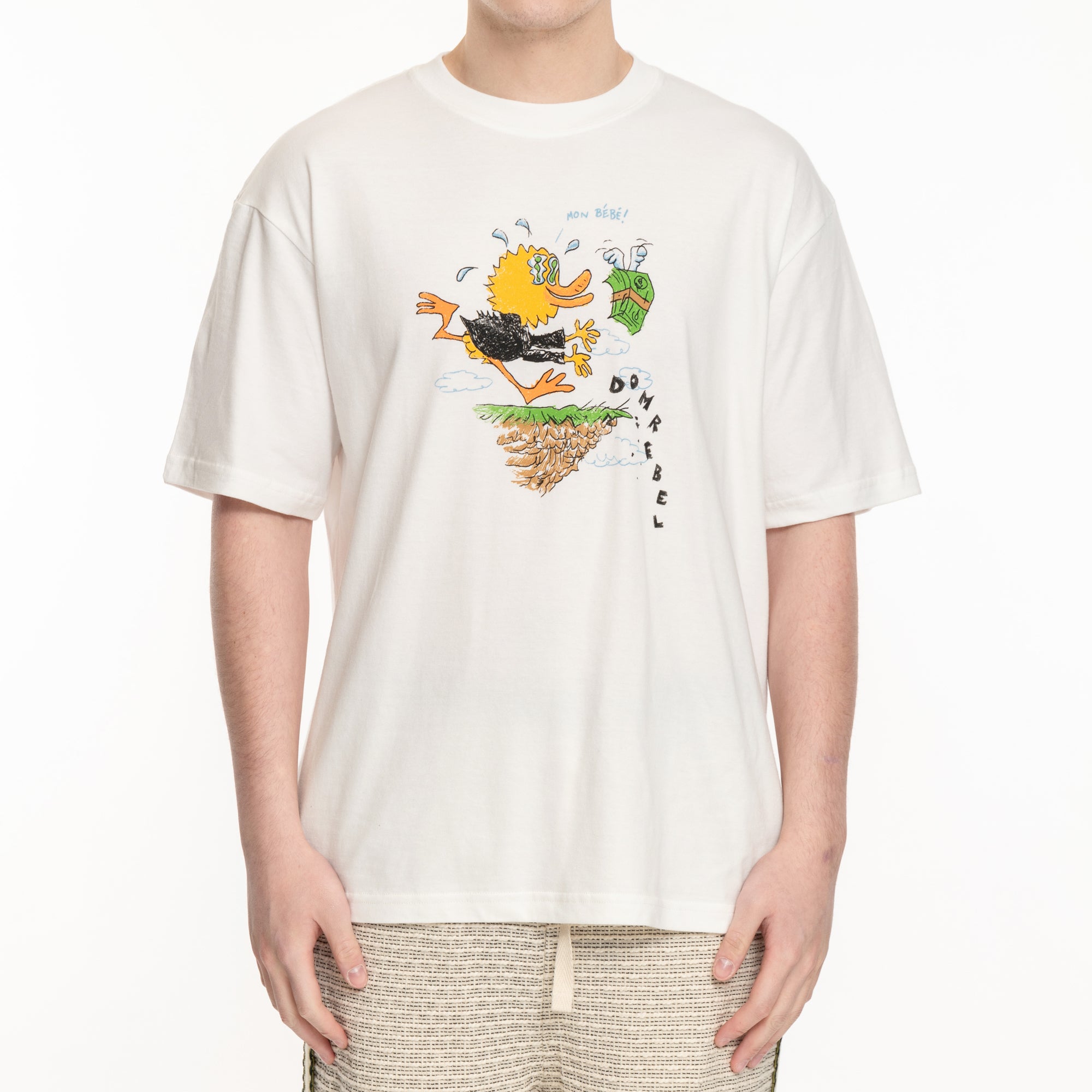 Dom Rebel Chase T-Shirt Ivory - 1