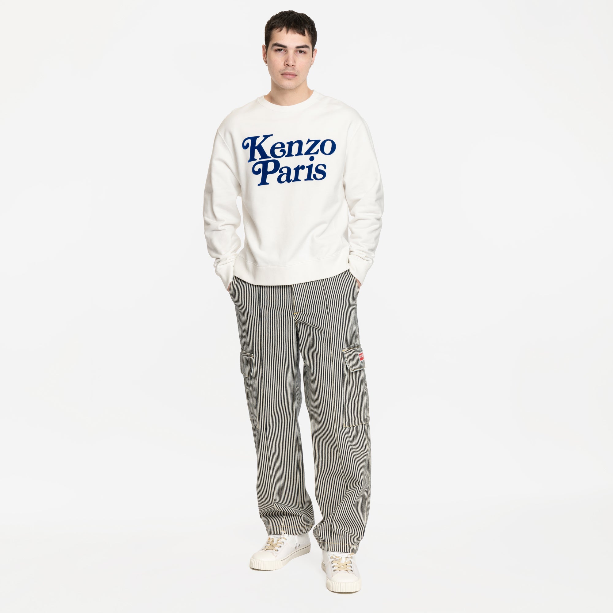 Kenzo Verdy Sweatshirt Off White - 2