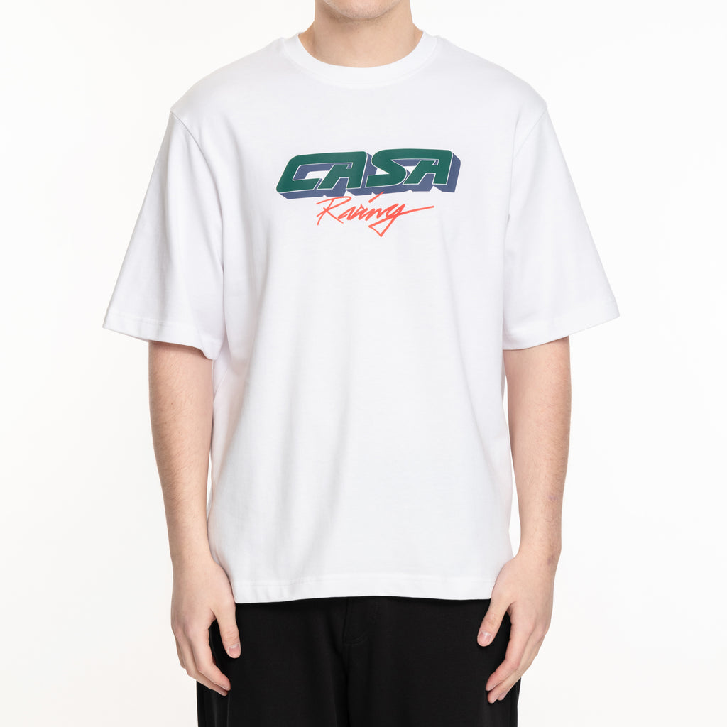 TSHIRT ICÔNE DU CLUB DE TENNIS BLANC - Casablanca Paris | Chez Maman Rouen