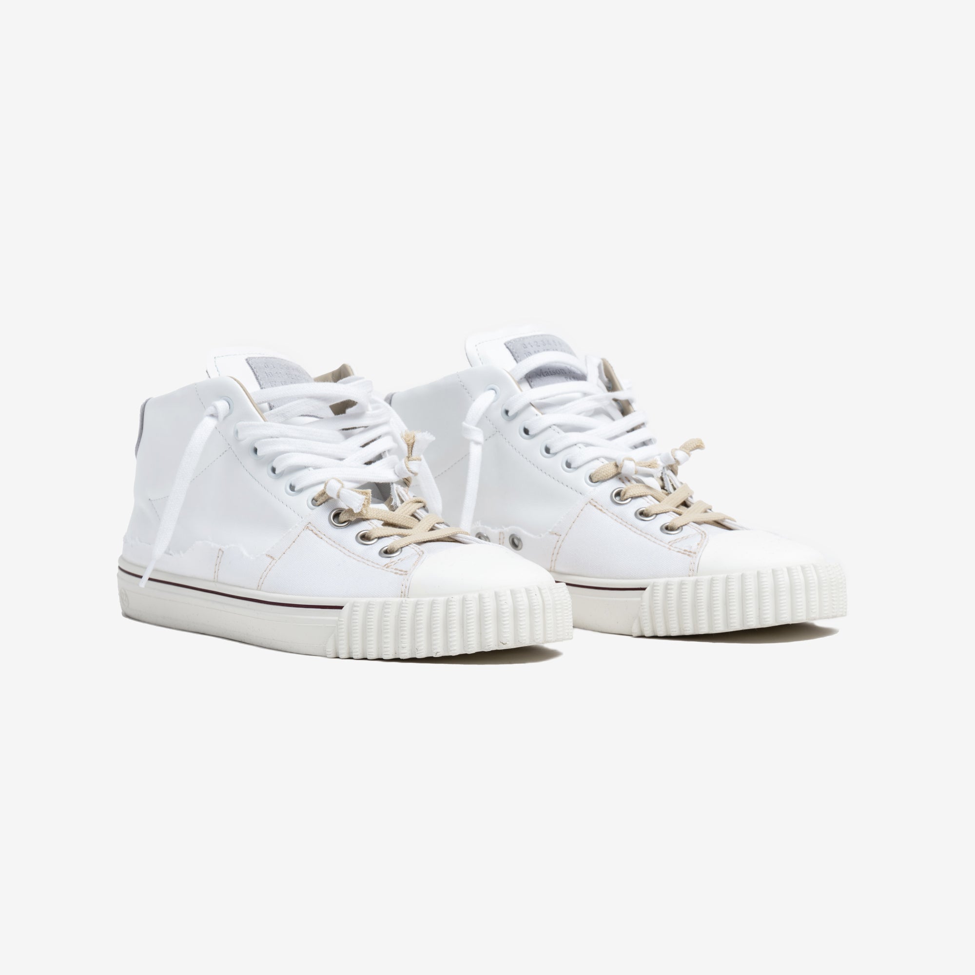 Maison Margiela New Evolution Mid White Sneakers White - 1