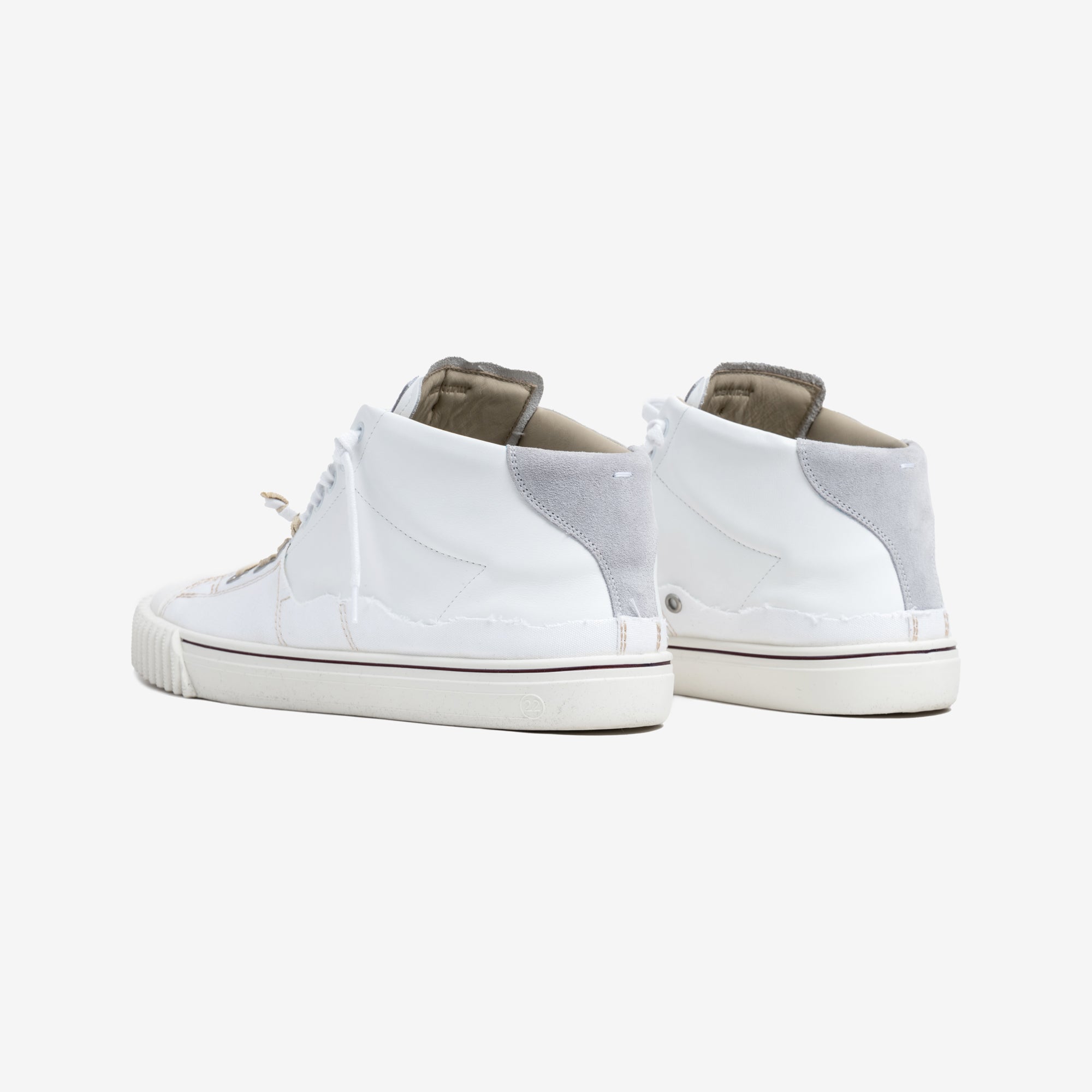 Maison Margiela New Evolution Mid White Sneakers White - 5