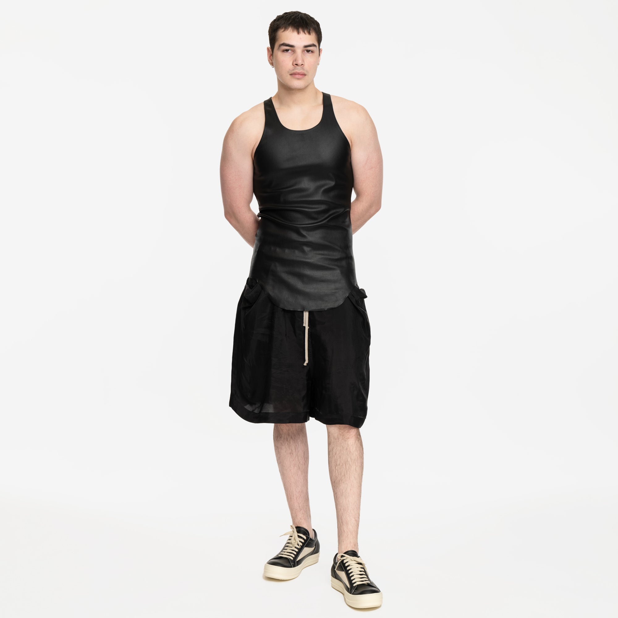 Rick Owens Lido Boxers Shorts Black - 2