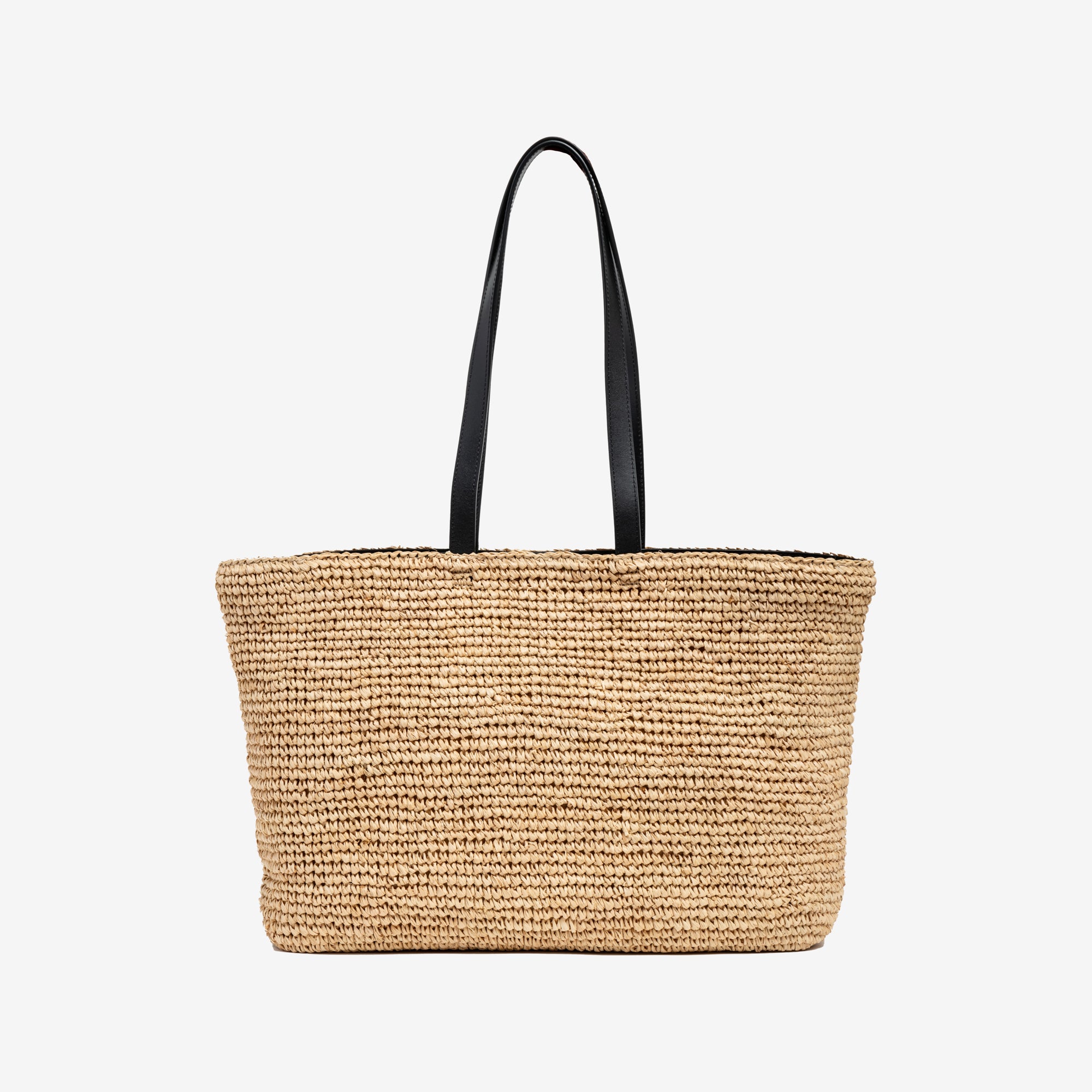 Kenzo Straw Large Tote Bag Beige - 4