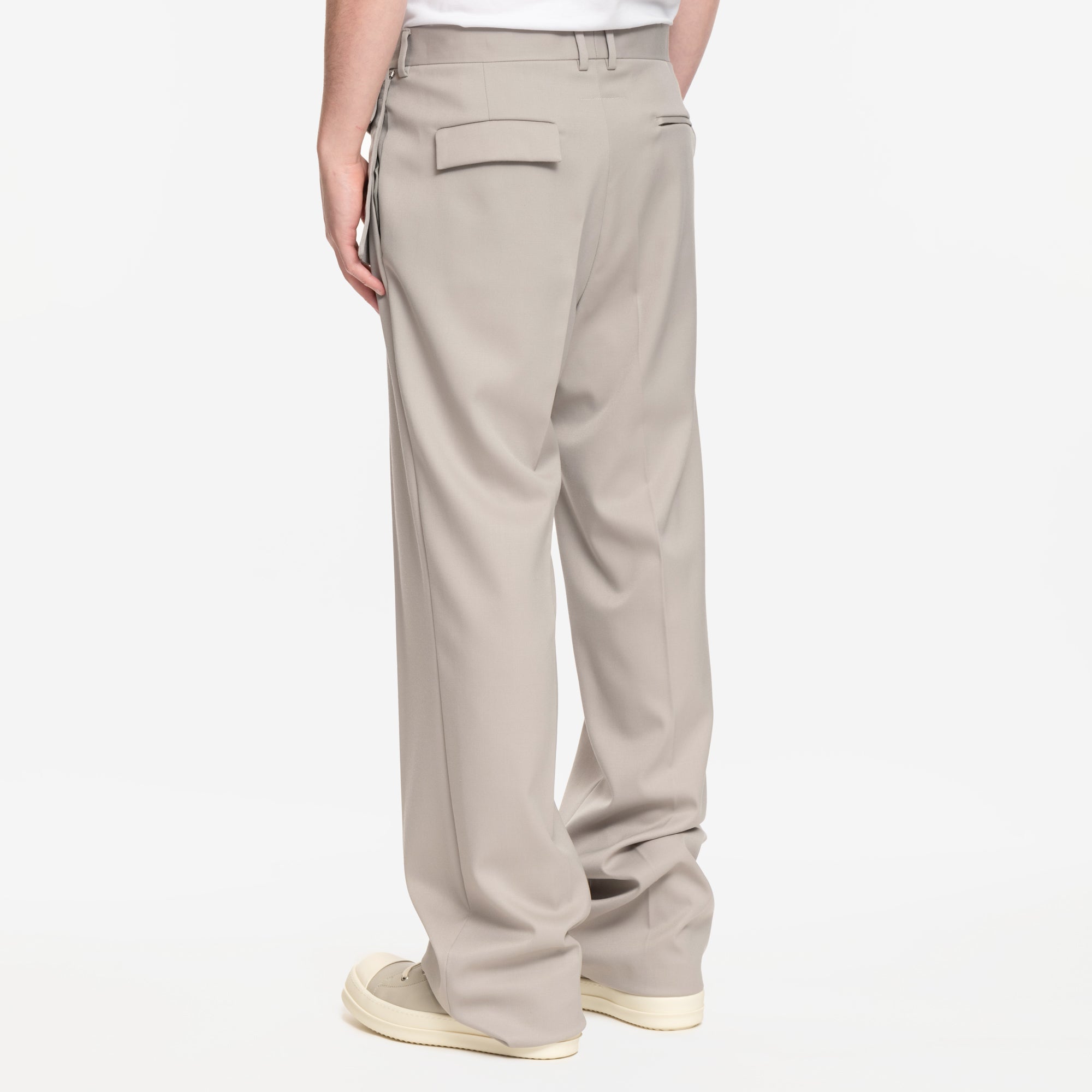MM6 Wool Cargo Pocket Pants Taupe - 4
