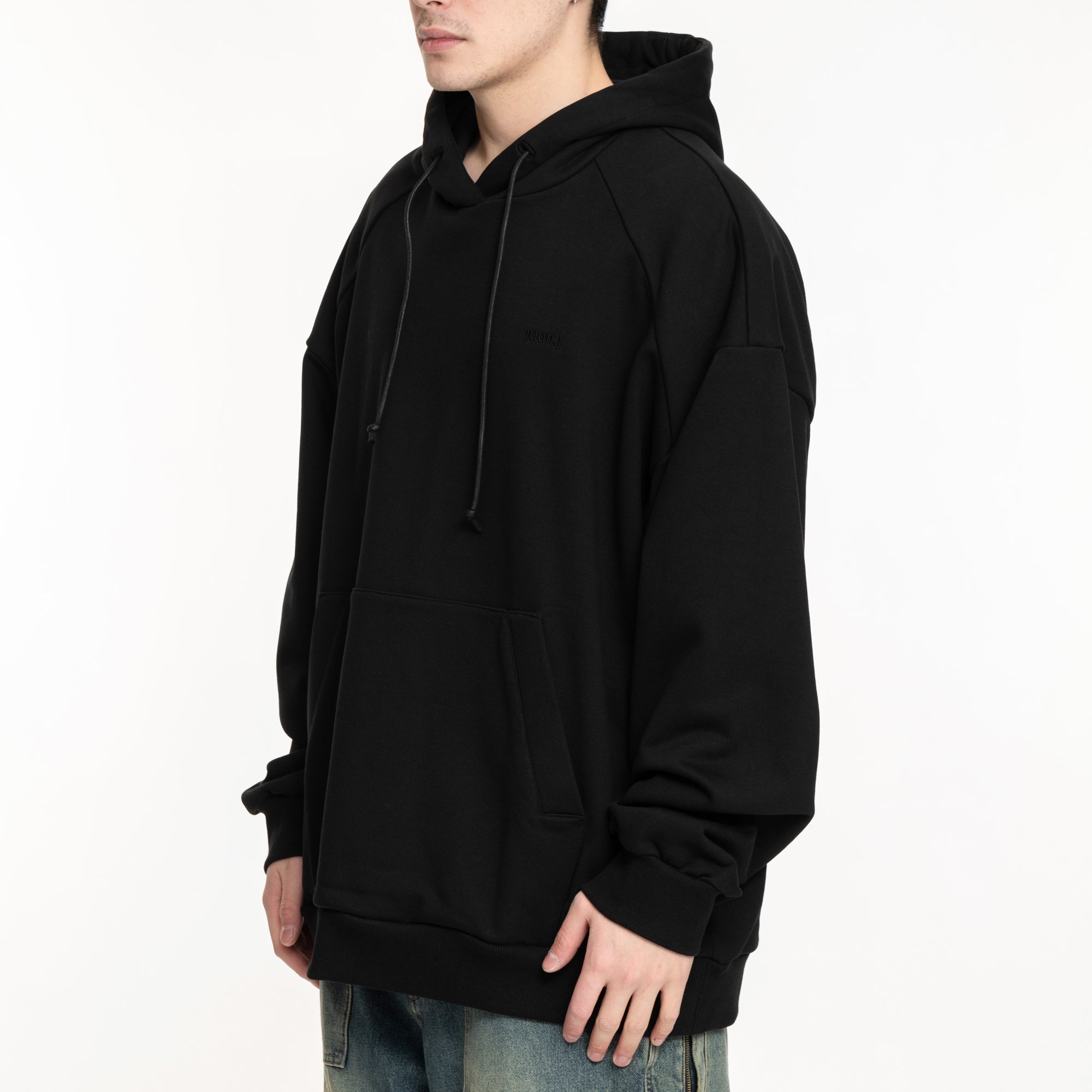 Juun.J Meyer Graphic Hoody Black - 3